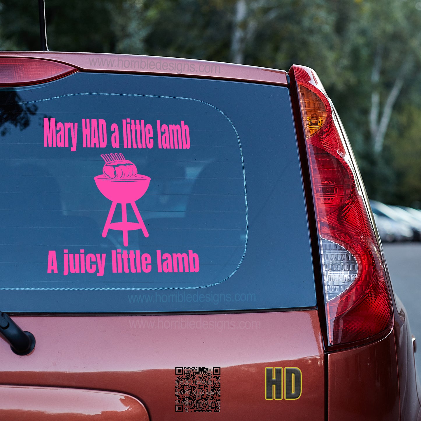 Mary HAD a little lamb, a juicy little lamb Vinyl decal carnivore decal stickers Decals for cars Decals for Trucks decals for tumblers keto meat meat diet minivan sticker SUV decals truck decals window decal car Window decals window decor