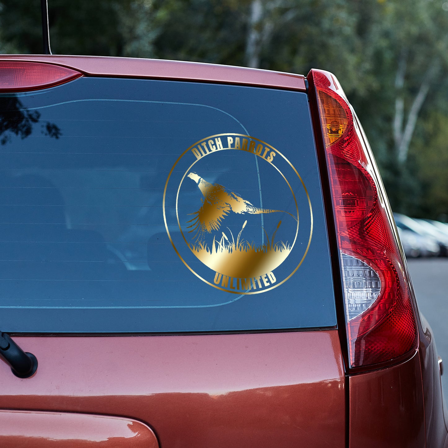 Ditch Parrots Unlimited Vinyl decal All decal stickers Decals for cars Decals for Trucks decals for tumblers deer decals for trucks deer hunter FB hunting hunting decal minivan sticker SUV decals truck decals window decal car Window decals window decor