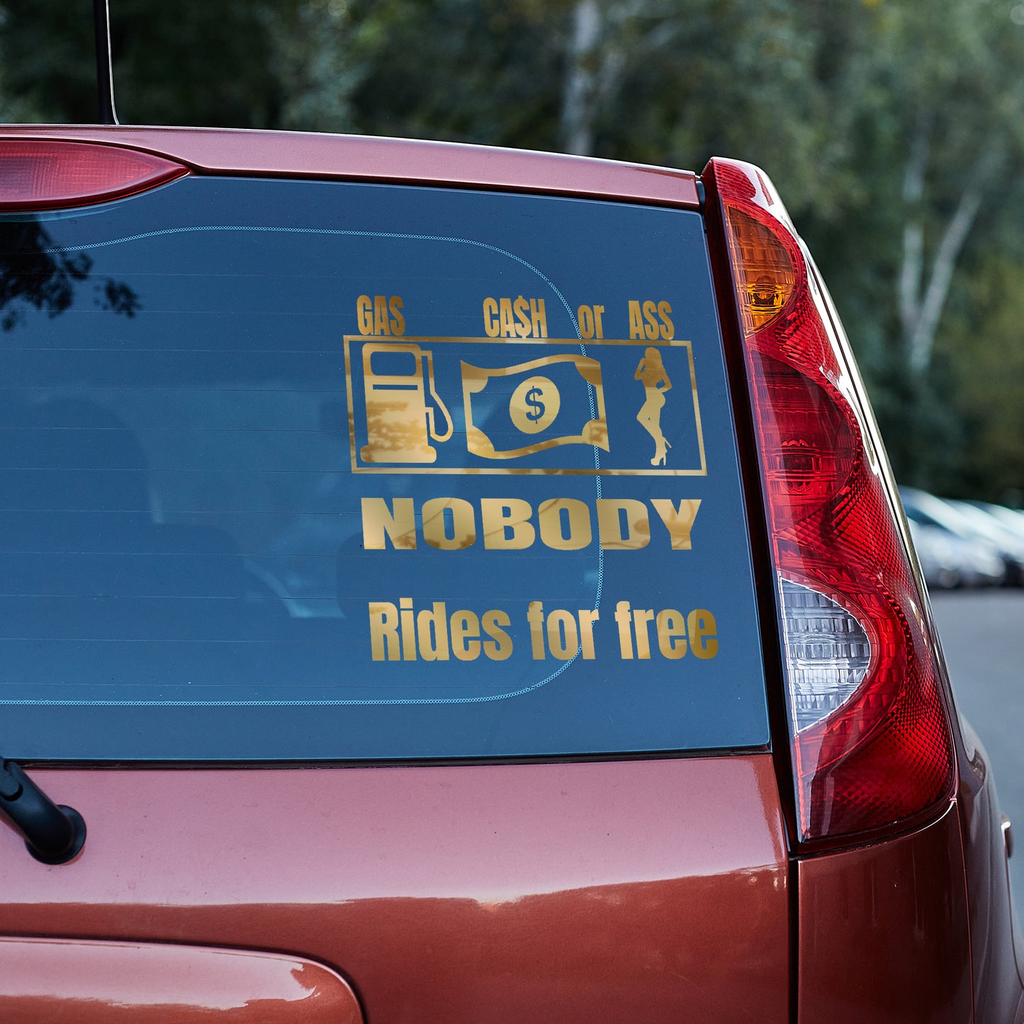 Gas Cash or Ass, nobody rides for free vinyl decal All decal stickers Decals for cars Decals for Trucks decals for tumblers FB minivan sticker SUV decals truck decals window decal car Window decals window decor