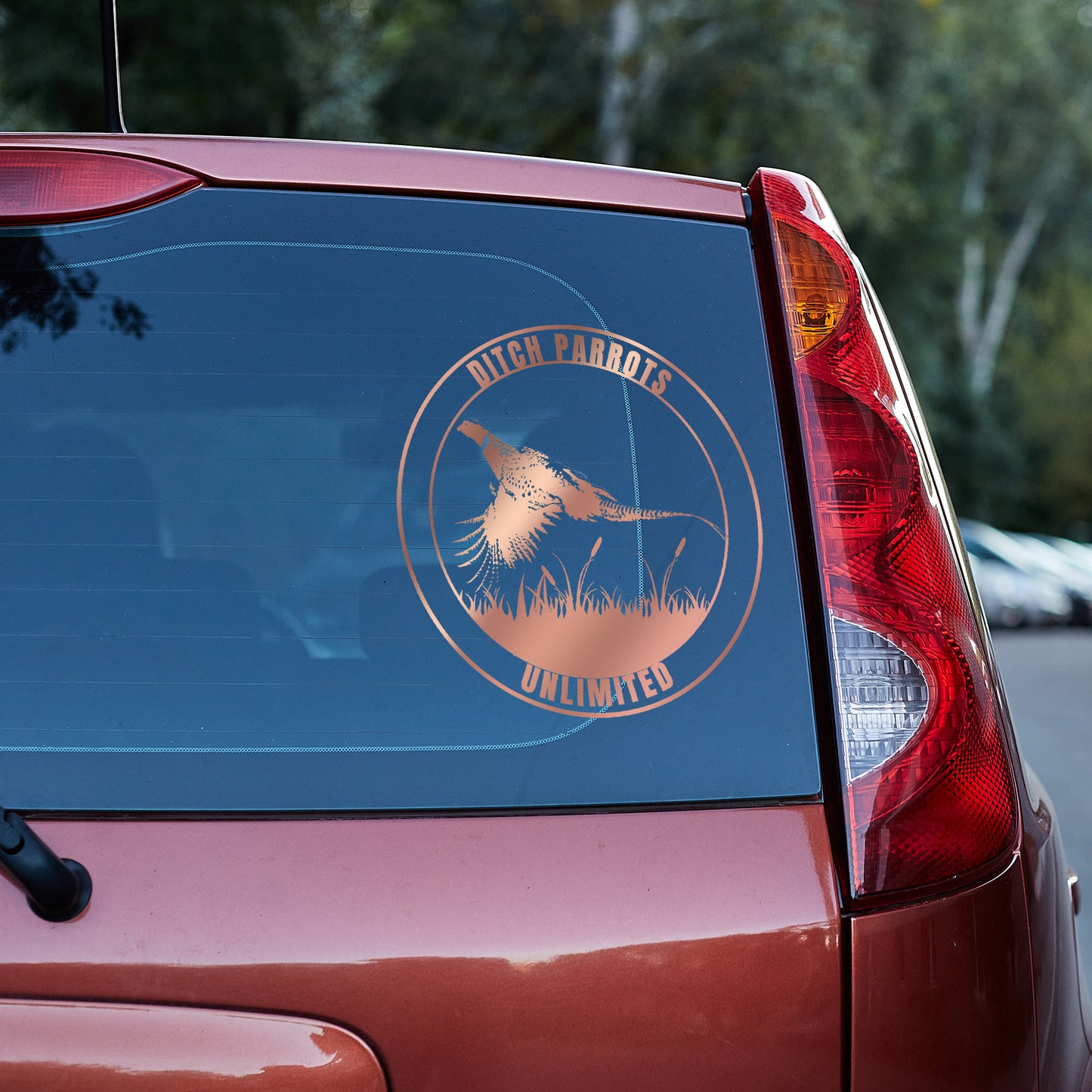 Ditch Parrots Unlimited Vinyl decal All decal stickers Decals for cars Decals for Trucks decals for tumblers deer decals for trucks deer hunter FB hunting hunting decal minivan sticker SUV decals truck decals window decal car Window decals window decor