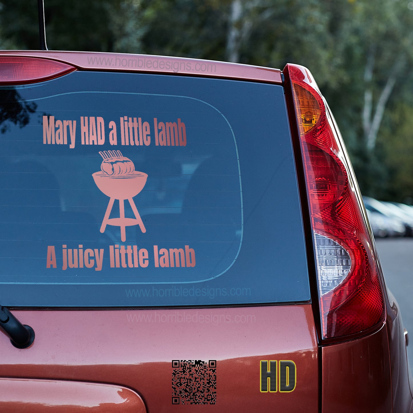 Mary HAD a little lamb, a juicy little lamb Vinyl decal carnivore decal stickers Decals for cars Decals for Trucks decals for tumblers keto meat meat diet minivan sticker SUV decals truck decals window decal car Window decals window decor