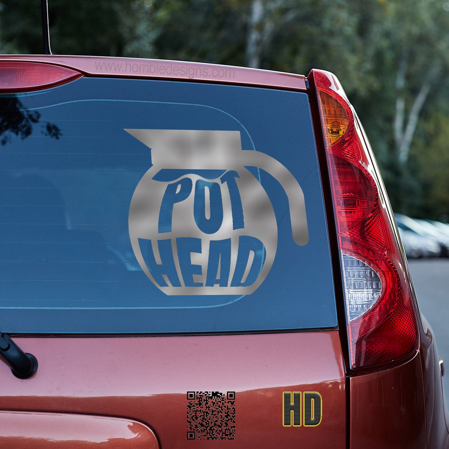 Pot Head v2 Vinyl decal All coffee coffee addict Coffee Humor Coffee Lover Coffee Snob coffee time decal stickers Decals for cars Decals for Trucks FB minivan sticker Skeleton SUV decals truck decals window decal car Window decals window decor