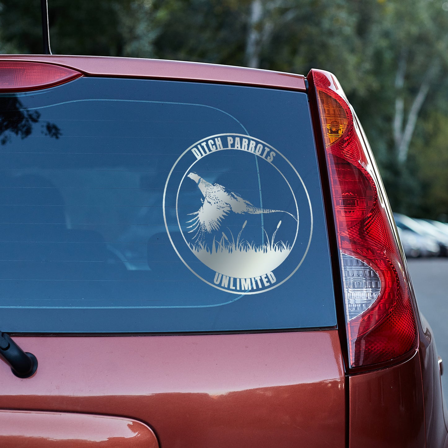 Ditch Parrots Unlimited Vinyl decal All decal stickers Decals for cars Decals for Trucks decals for tumblers deer decals for trucks deer hunter FB hunting hunting decal minivan sticker SUV decals truck decals window decal car Window decals window decor