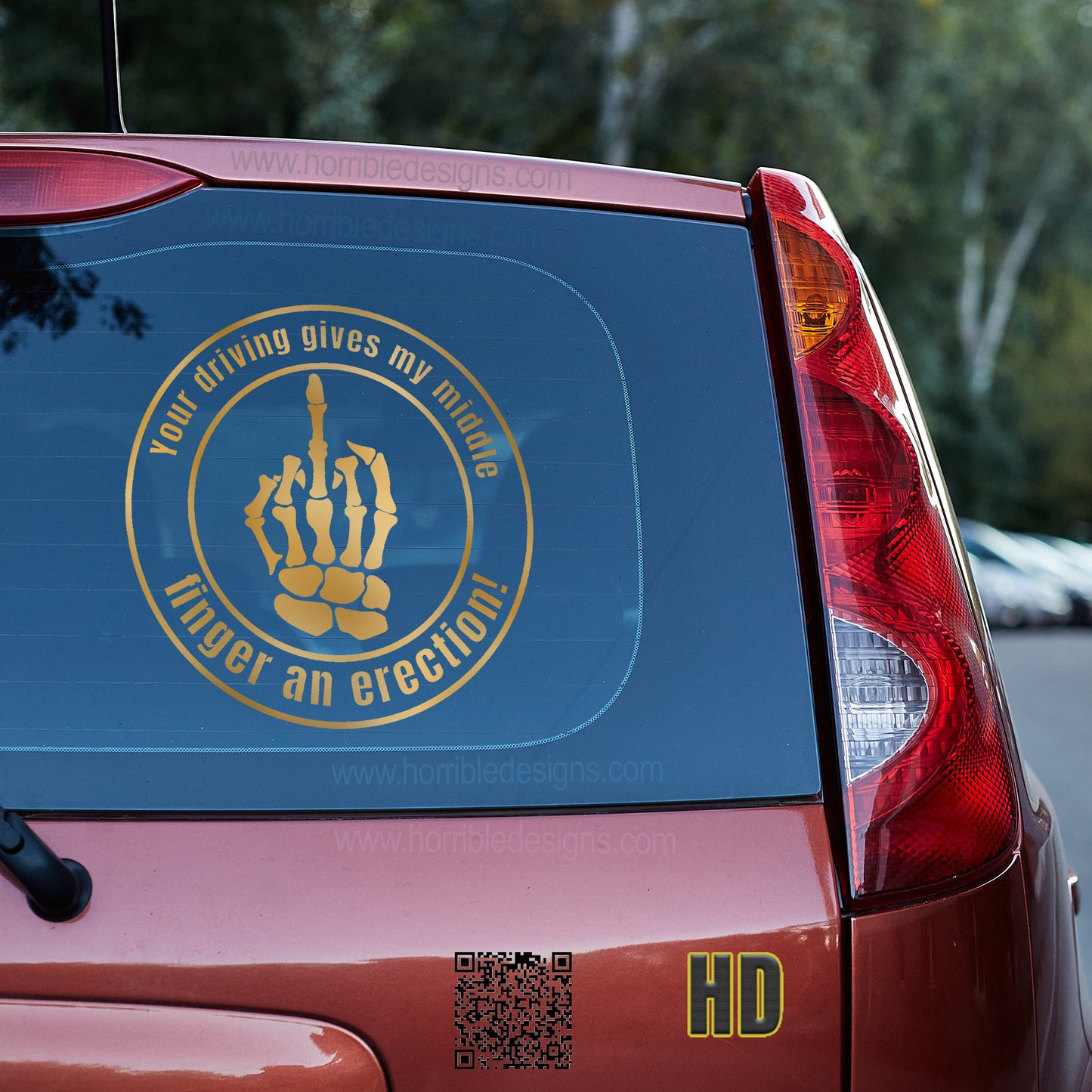 Your driving gives my middle finger an erection Vinyl decal All boner decal stickers Decals for cars Decals for Trucks FB minivan sticker Skeleton skelleton SUV decals truck decals window decal car Window decals window decor