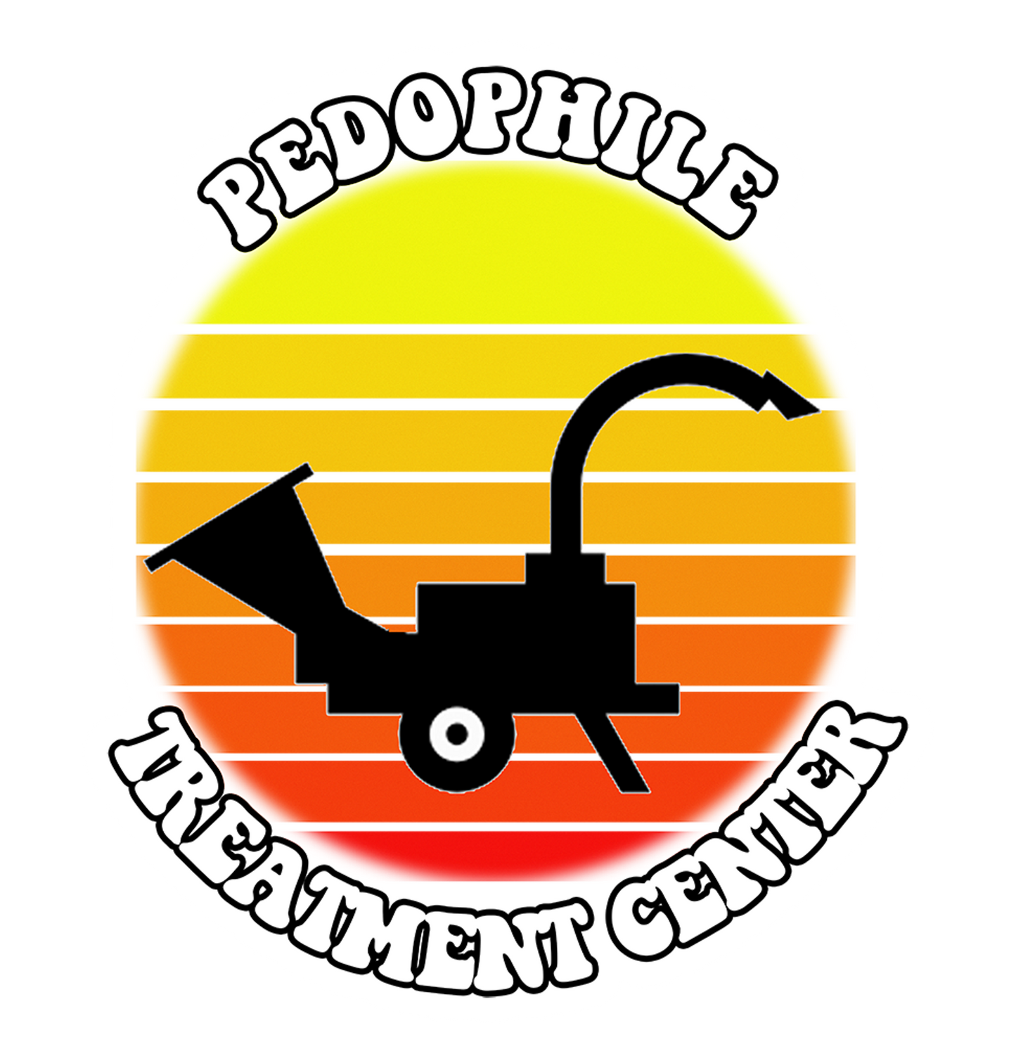 Pedophile treatment center - Bubble-free stickers