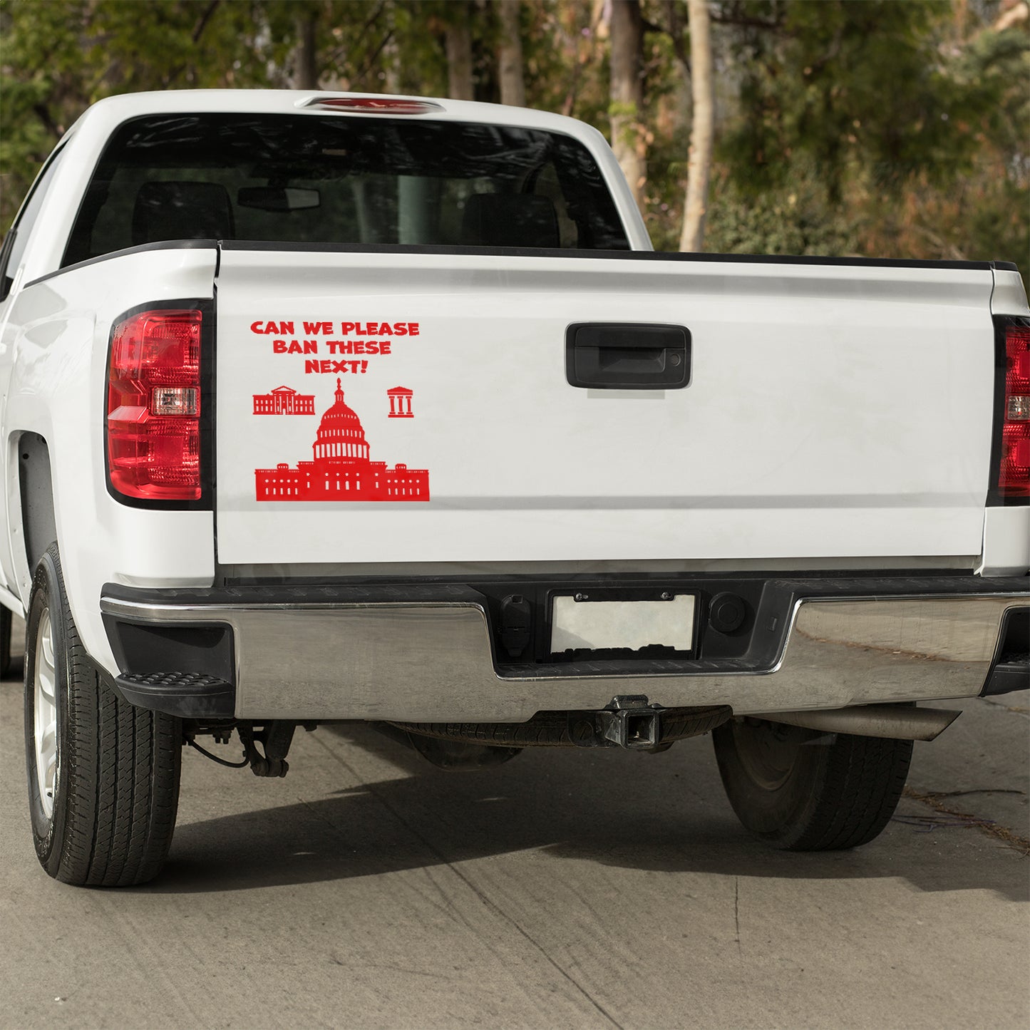 Can we please ban these next Vinyl decal All decal stickers Decals for cars Decals for Trucks decals for tumblers FB minivan sticker SUV decals TikTok TikTok ban truck decals window decal car Window decals window decor