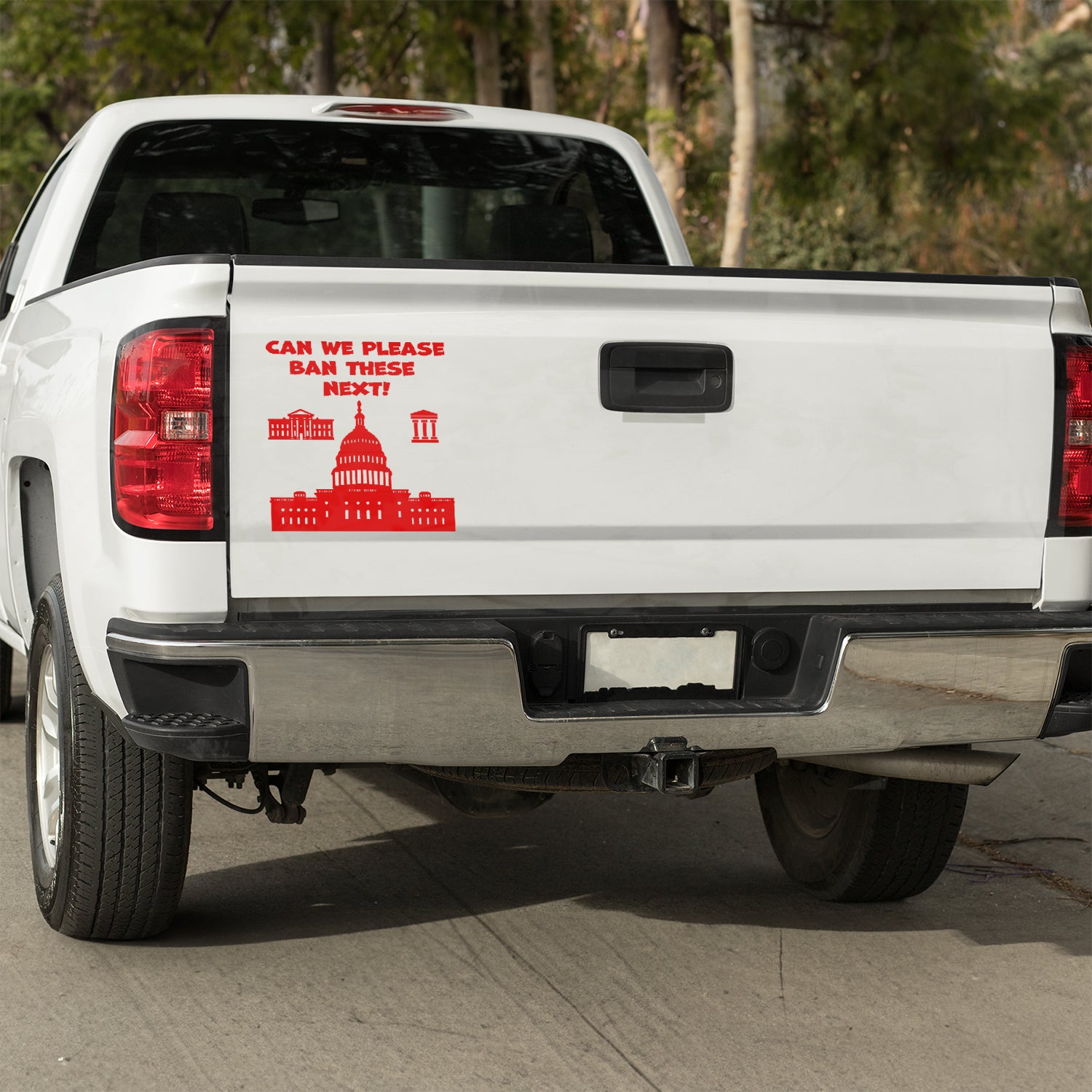 Can we please ban these next Vinyl decal All decal stickers Decals for cars Decals for Trucks decals for tumblers FB minivan sticker SUV decals TikTok TikTok ban truck decals window decal car Window decals window decor
