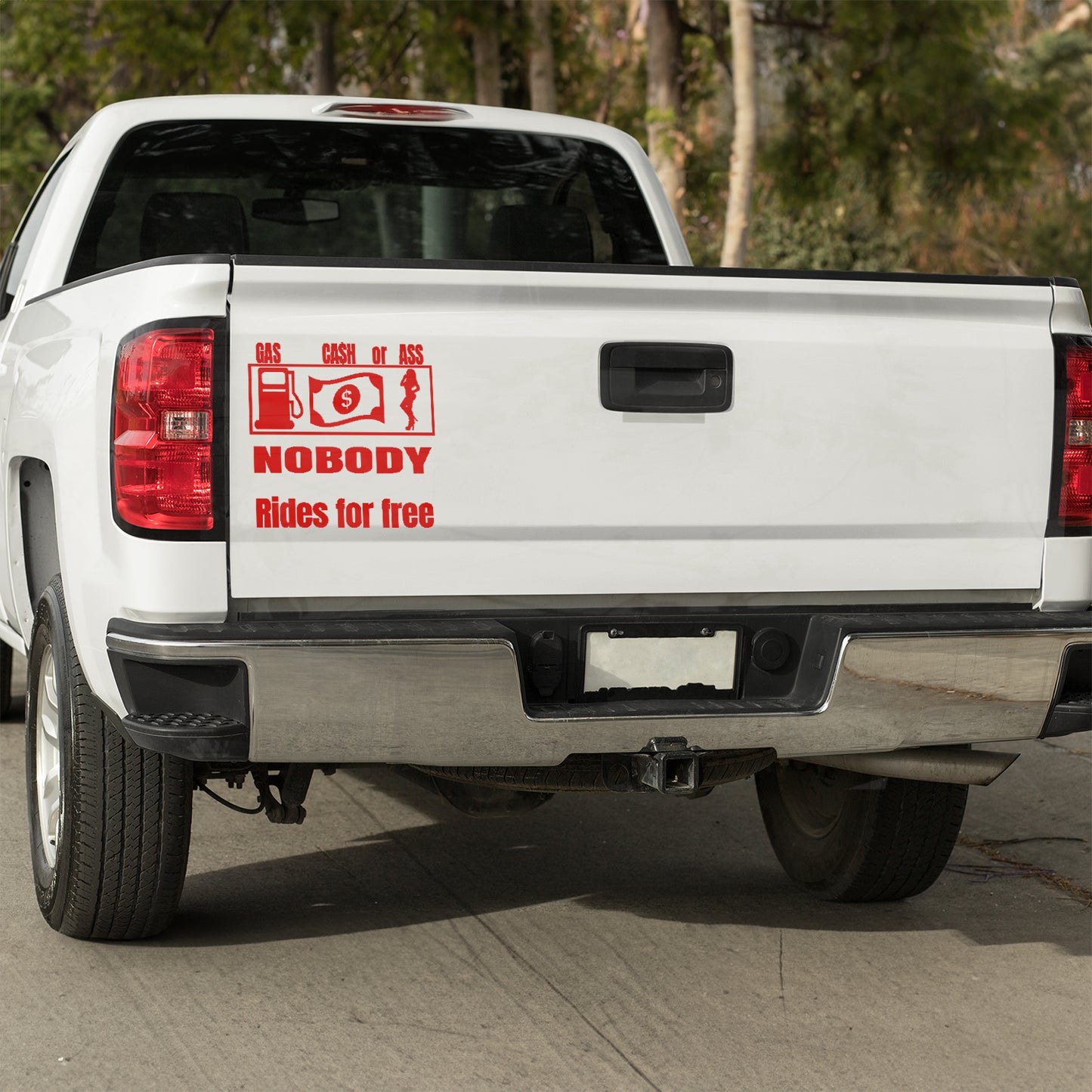 Gas Cash or Ass, nobody rides for free vinyl decal All decal stickers Decals for cars Decals for Trucks decals for tumblers FB minivan sticker SUV decals truck decals window decal car Window decals window decor