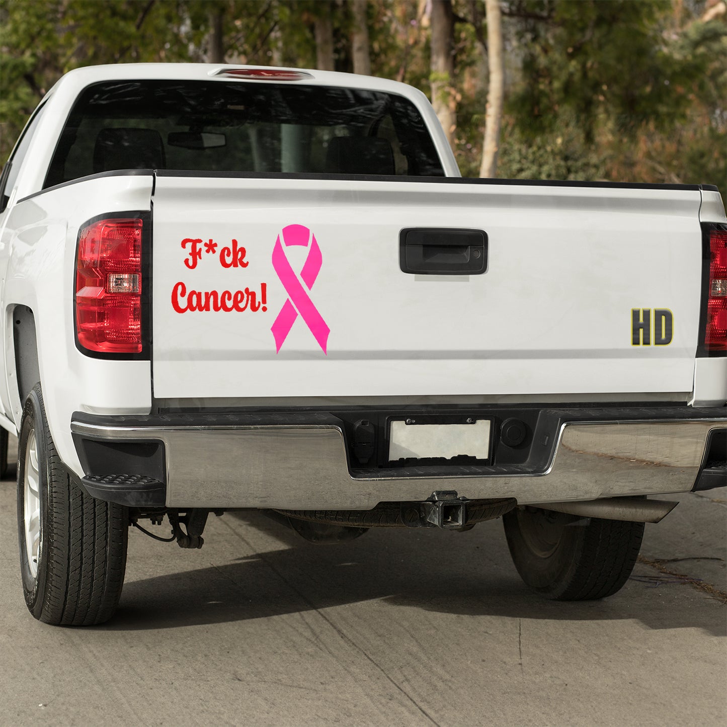 F*ck Cancer! Vinyl decal All Cancer decal stickers Decals for cars Decals for Trucks decals for tumblers disease FB minivan sticker SUV decals truck decals window decal car Window decals window decor