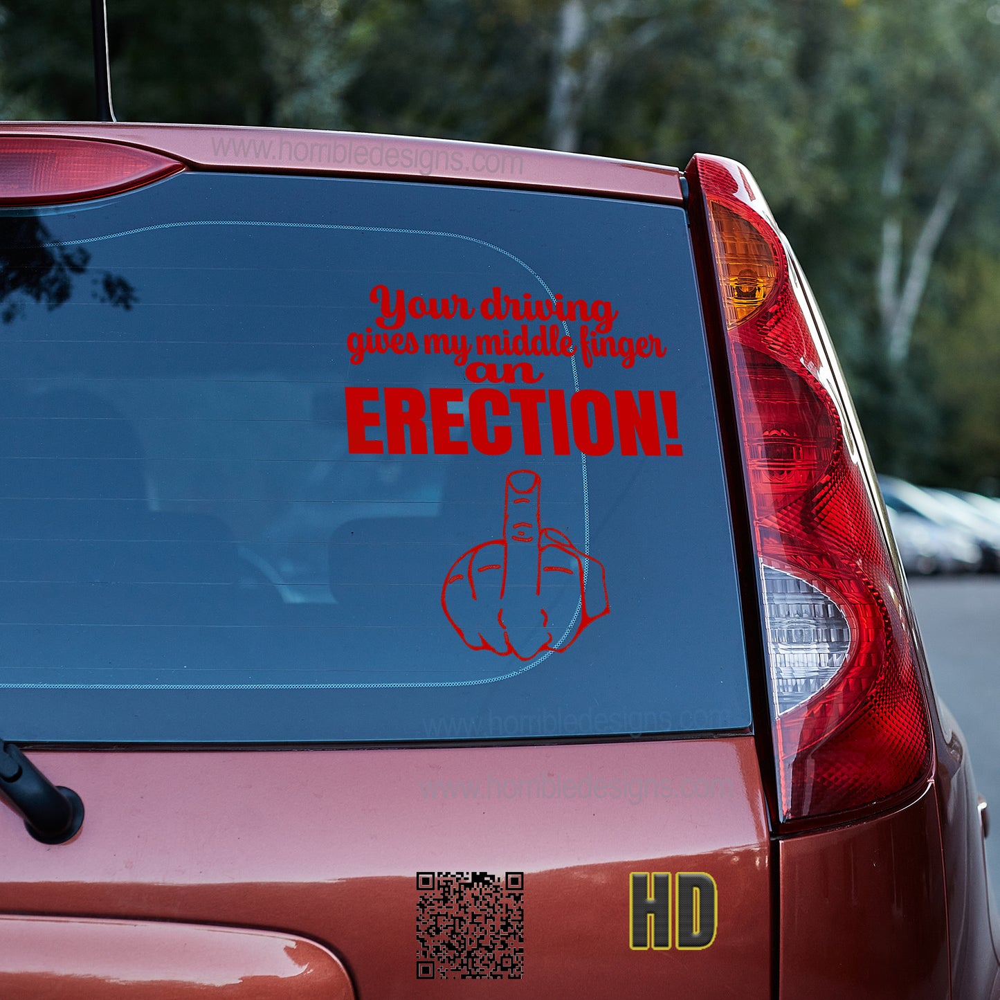 Your driving gives my middle finger an erection 4 Vinyl decal All boner decal stickers Decals for cars Decals for Trucks FB minivan sticker Skeleton skelleton SUV decals truck decals window decal car Window decals window decor