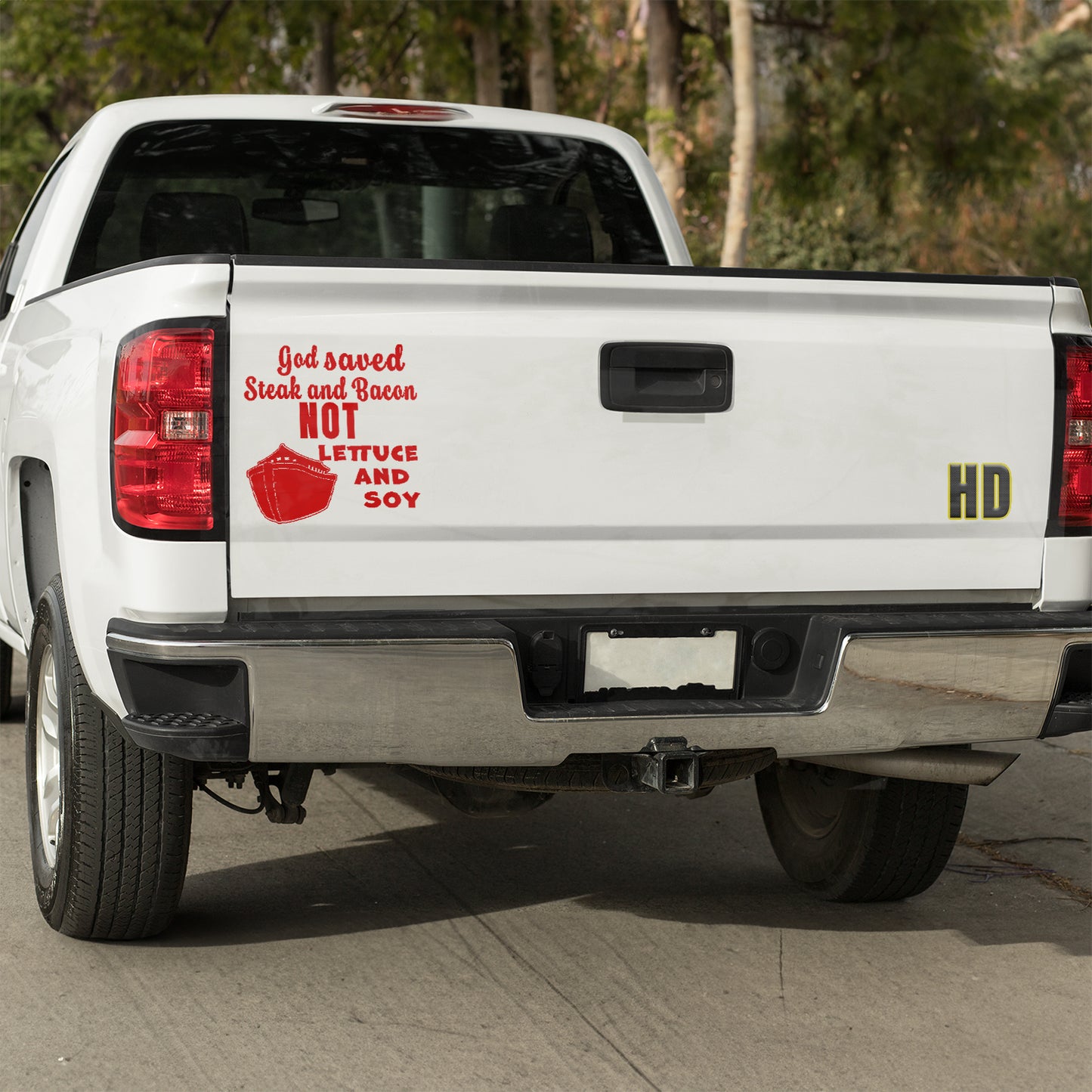 God saved steak and bacon not lettuce and soy Vinyl decal All ark carnivore carnivore bacon carnivore diet Carnivore WOE decal stickers Decals for cars Decals for Trucks decals for tumblers FB keto keto diet Ketogenic minivan sticker Noah save the kids steak SUV decals truck decals window decal car Window decals window decor