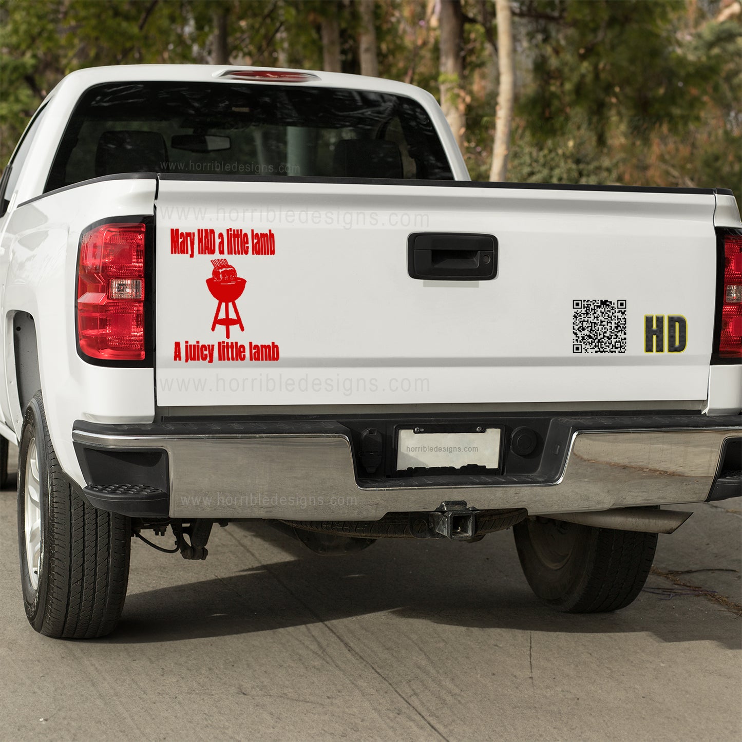 Mary HAD a little lamb, a juicy little lamb Vinyl decal carnivore decal stickers Decals for cars Decals for Trucks decals for tumblers keto meat meat diet minivan sticker SUV decals truck decals window decal car Window decals window decor