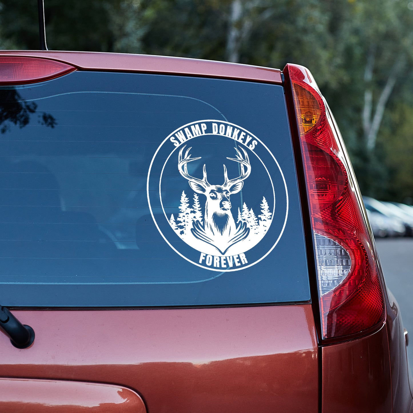 Swamp donkeys forever Vinyl decal All decal stickers Decals for cars Decals for Trucks decals for tumblers deer decals for trucks deer hunter FB hunting hunting decal minivan sticker SUV decals truck decals window decal car Window decals window decor