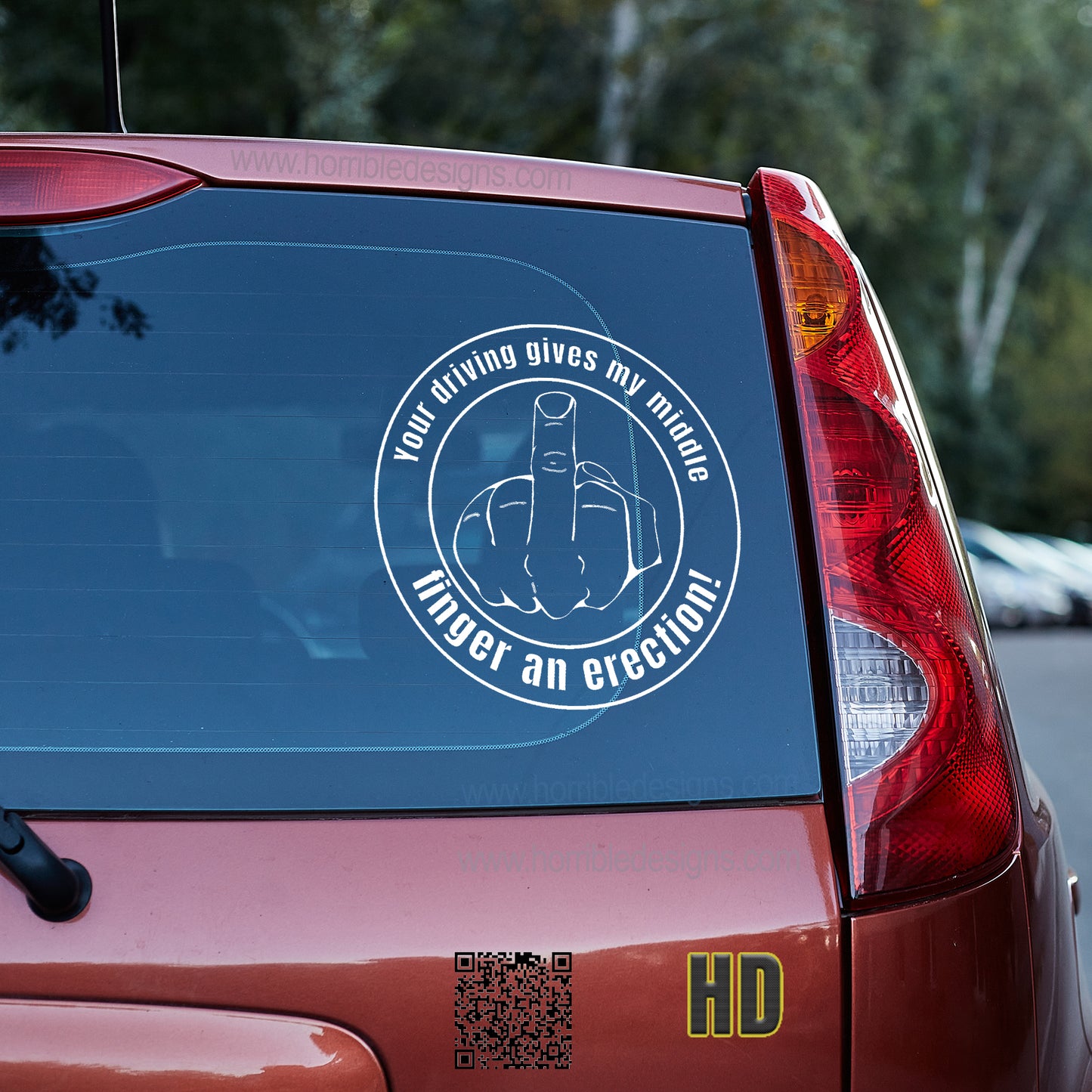 Your driving gives my middle finger an erection 2 Vinyl decal All boner decal stickers Decals for cars Decals for Trucks FB minivan sticker Skeleton skelleton SUV decals truck decals window decal car Window decals window decor