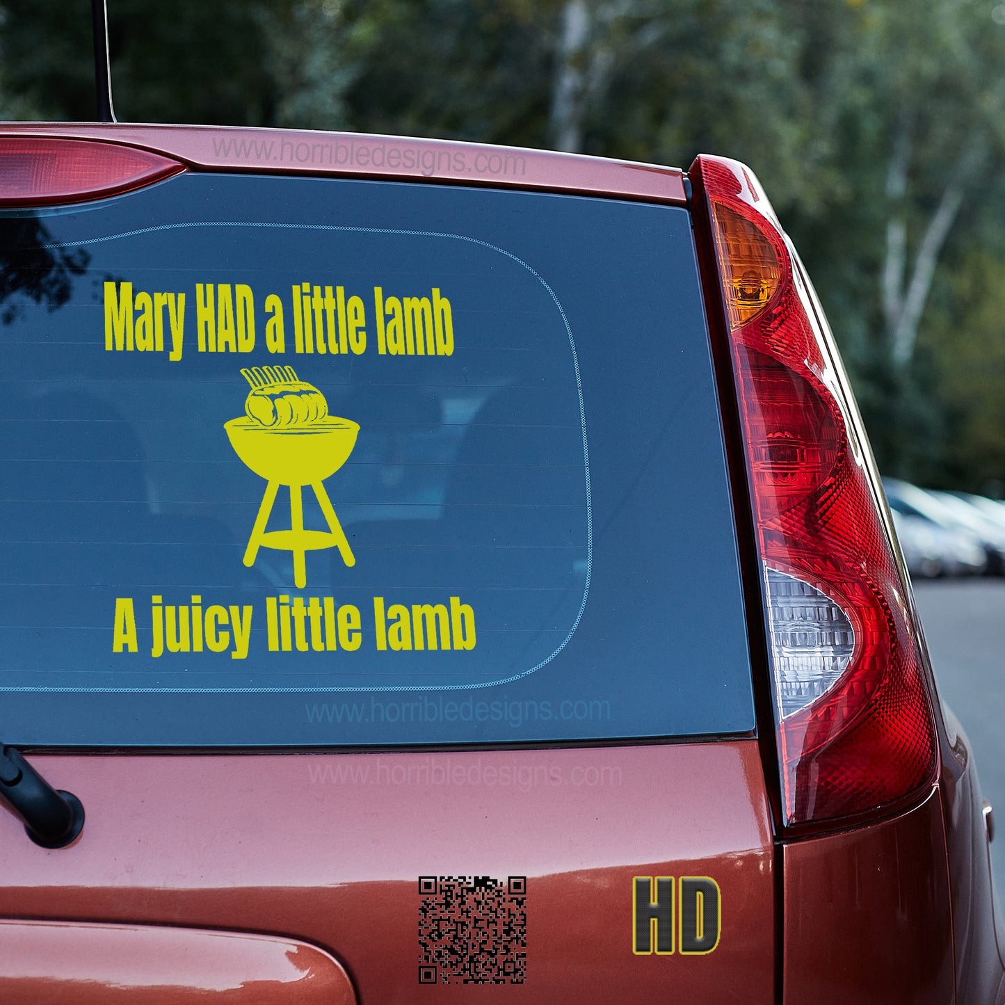 Mary HAD a little lamb, a juicy little lamb Vinyl decal carnivore decal stickers Decals for cars Decals for Trucks decals for tumblers keto meat meat diet minivan sticker SUV decals truck decals window decal car Window decals window decor