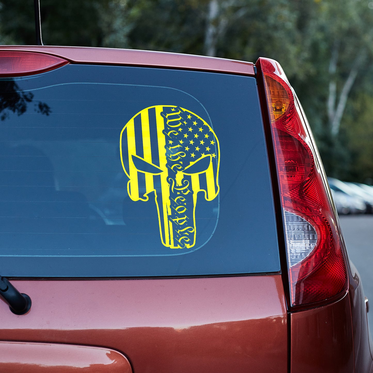 We the people patriotic skull vinyl decal 1776 decal stickers Decals for cars Decals for Trucks decals for tumblers freedom liberty minivan sticker SUV decals truck decals window decal car Window decals window decor