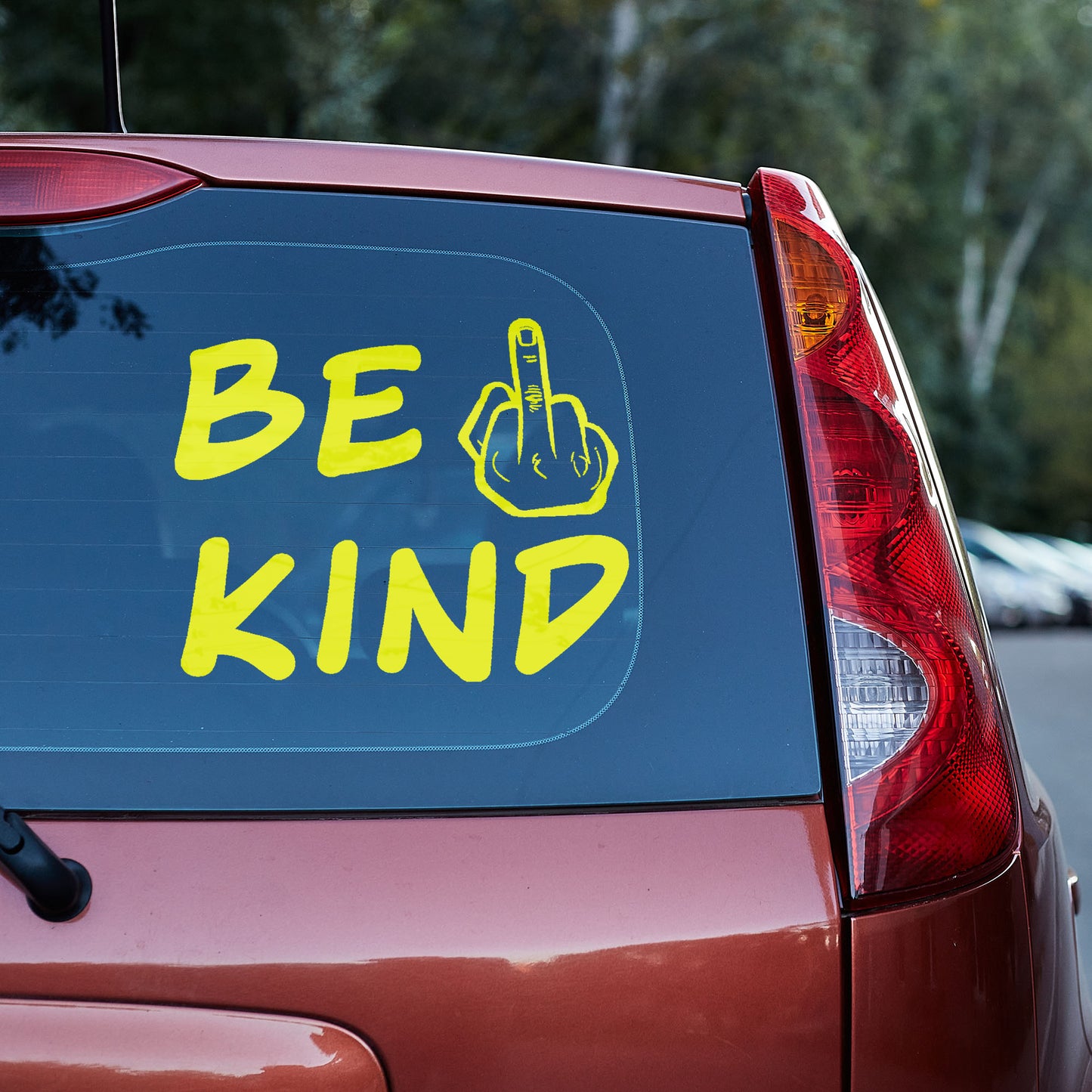 Be Kind vinyl decal car decal decal for cars decal for trucks Decals for cars Decals for Trucks decals for tumblers decals for vehicles door decal funny decals Window decals