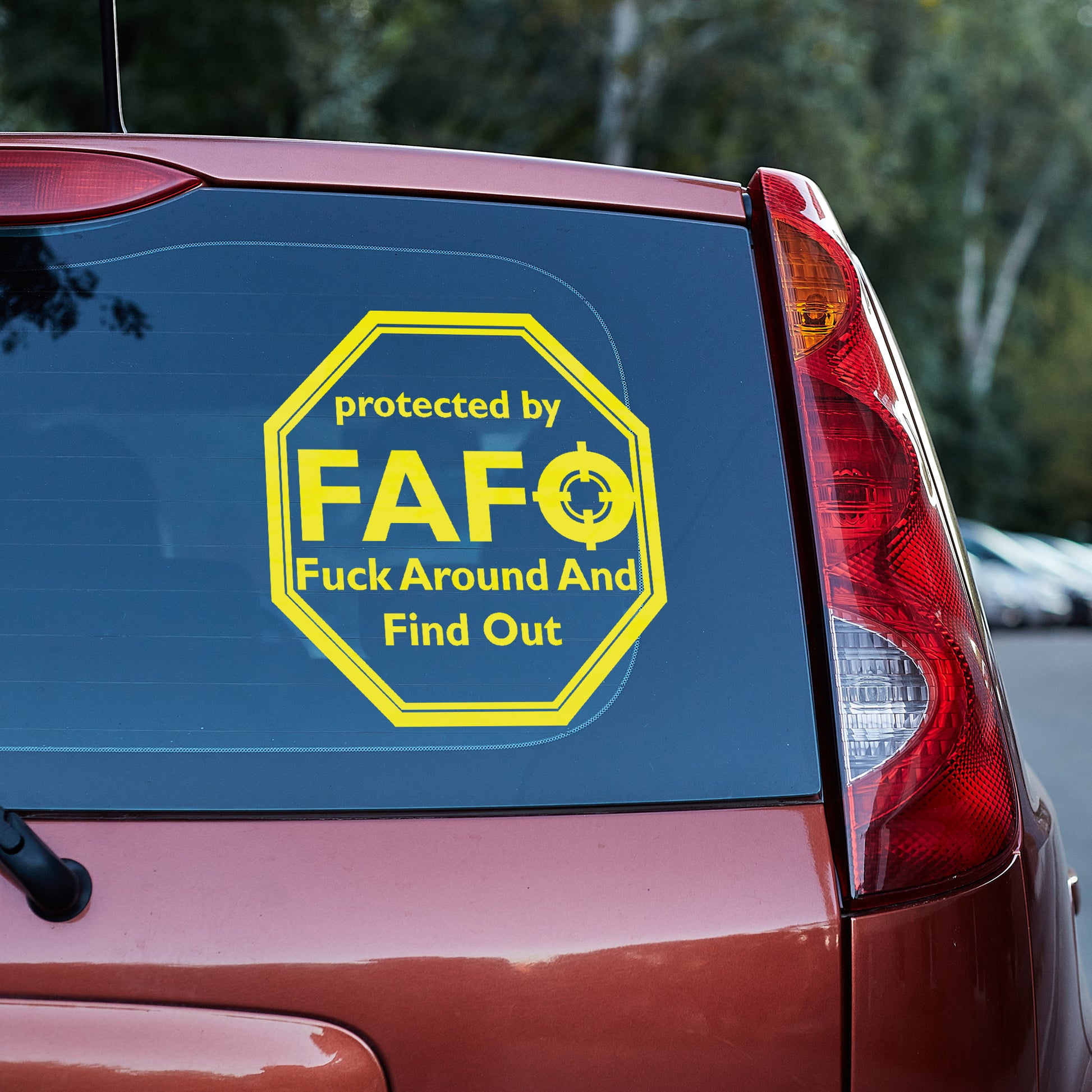 Protected by FAFO- Vinyl decal 2A boss gift car decor car lovers dads day gift dont tread on me F around and find out FAAFO FAFO gift for dad gift for grandpa gift for her gift for him gift for husband gift for mom gift for sister gift for wife liberty moms gift screw around and find out Unique gift Vinyl Vinyl decals vinyl sticker Vinyl stickers window decal window sticker