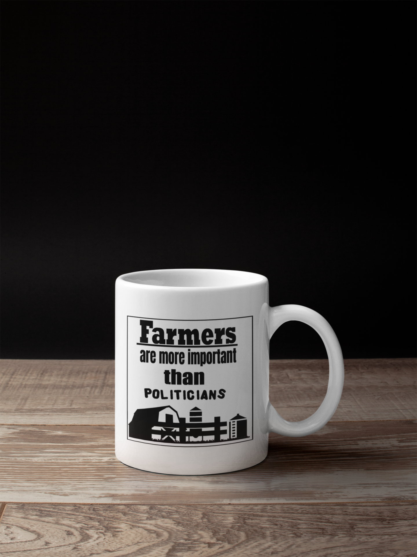 Farmers are more important than politicians mug adult mug birthday gift boyfriend gift Christmas gift co-worker gift coffee mug coworker gift custom mug dads day gift dishwasher safe mug fiance gift gift for boyfriend gift for dad gift for grandpa gift for her gift for him gift for husband gift for mom gift for sister gift for wife gift idea girlfriend gift Husband Gift moms gift mothers day gift mug school gift sports teacher gift Unique gift wife gift