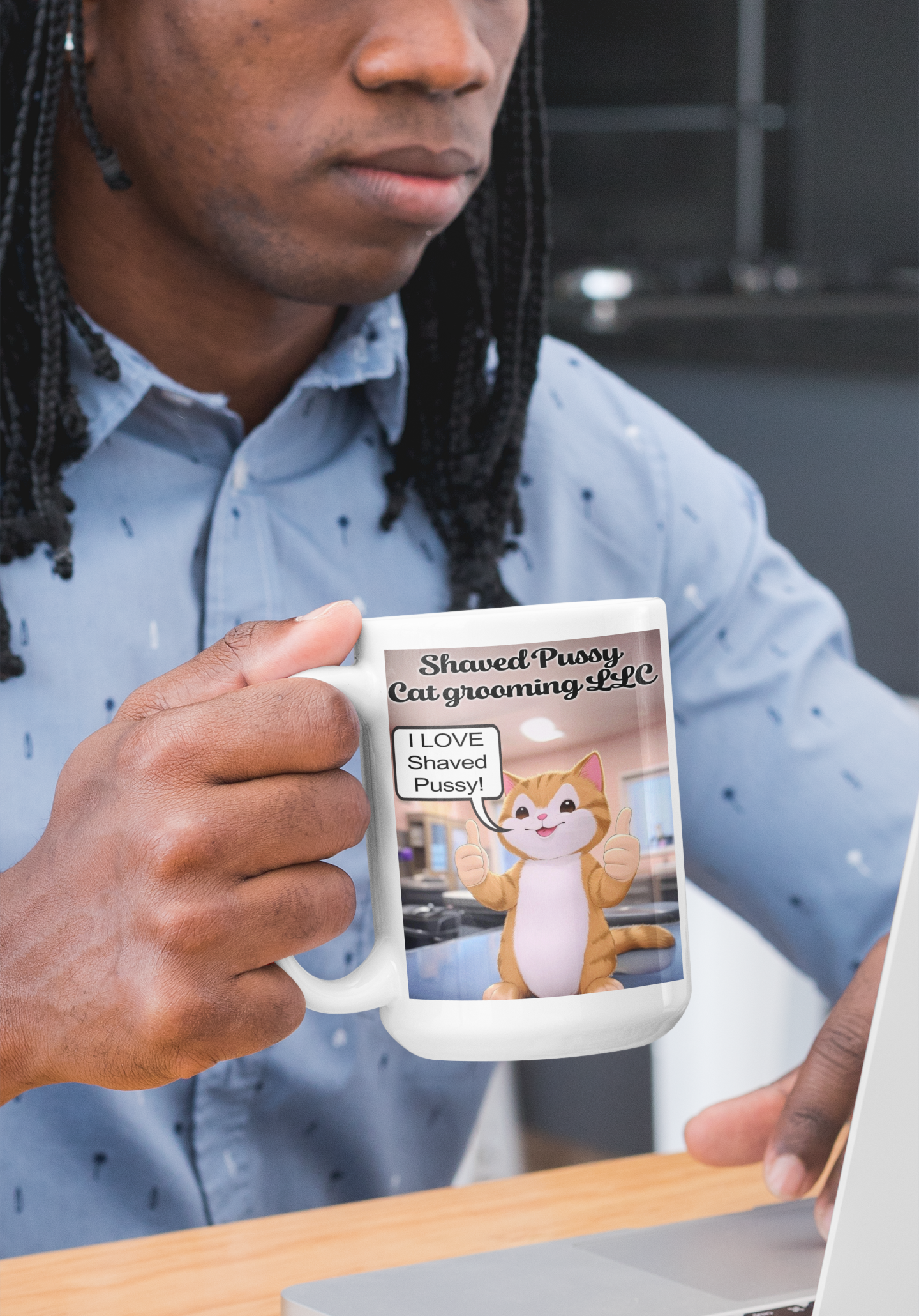 Shaved Pussy Cat Grooming LLC funny mug All Caffeine Christian gift Christmas gift Coffee Time Dark Humor FB Funny Sarcastic Mug gift for boyfriend gift for dad gift for grandpa gift for him gift for husband gift for mom gift for wife Java Mocha stocking stuffer