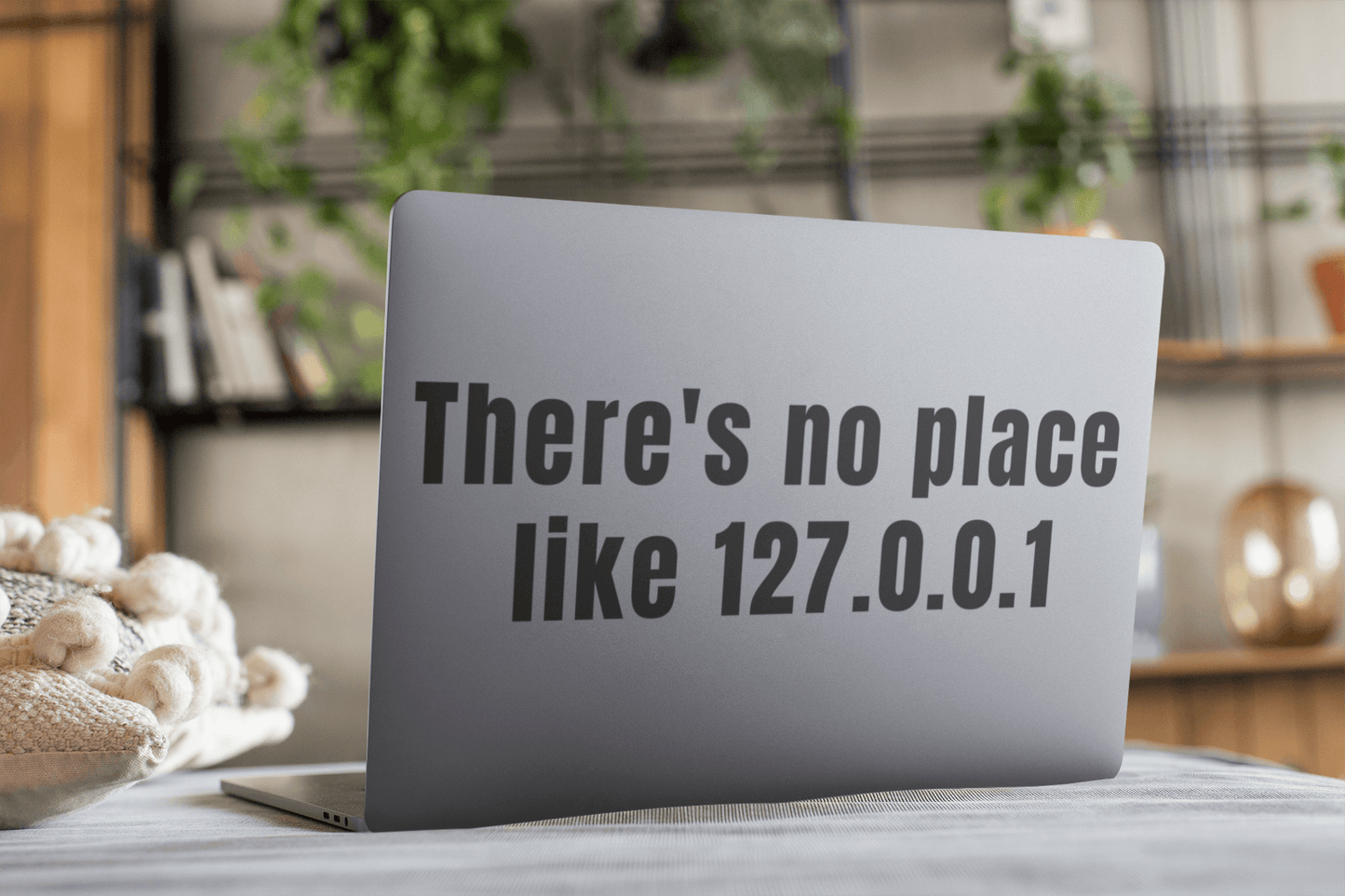 There is no place like 127.0.0.1- Vinyl decal 127.0.0.1 computer computer meme computer sticker Die cut stickers funny sticker Geek IT Localhost meme sticker Programmer sticker stickers vinyl sticker water proof sticker