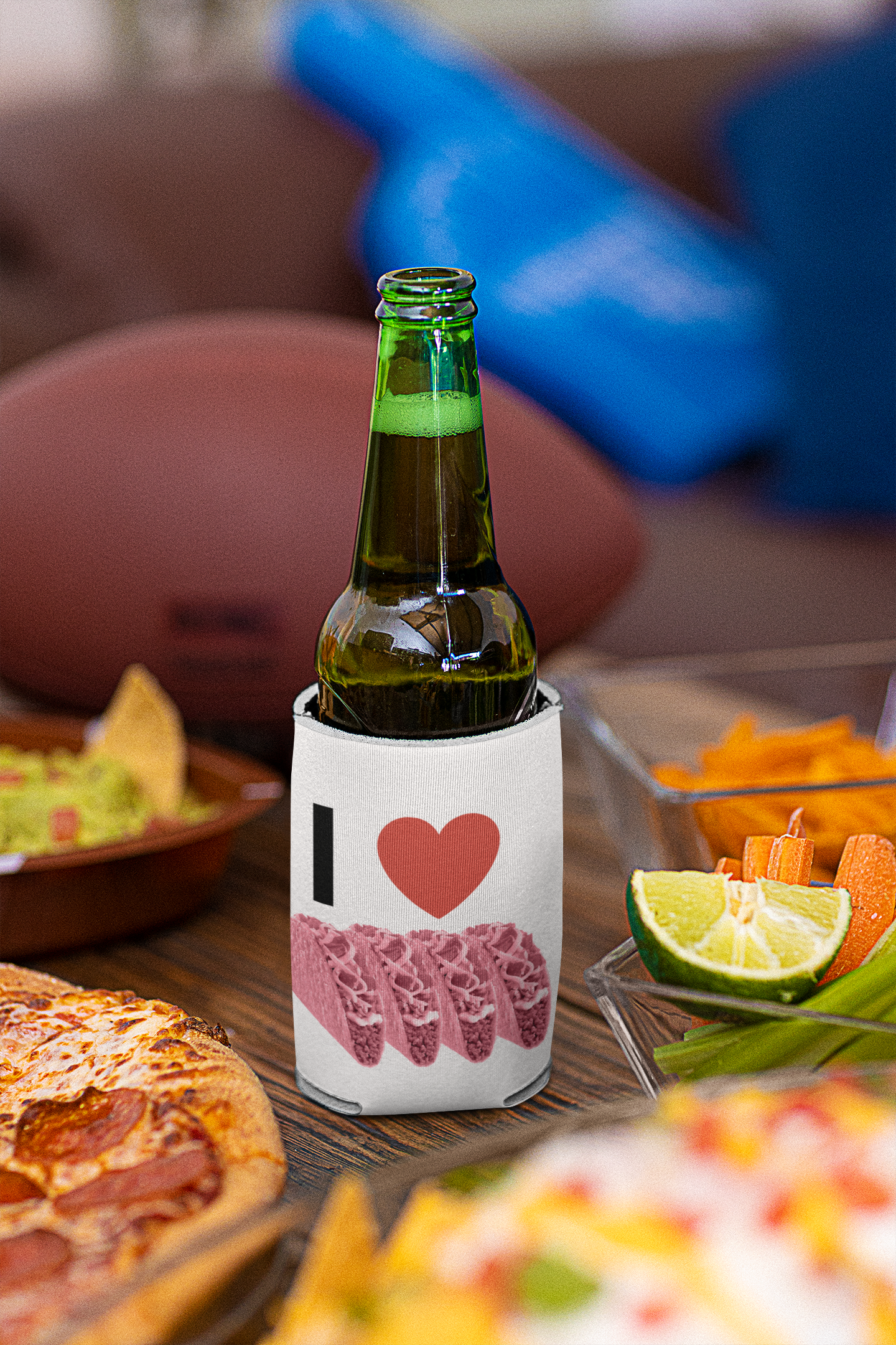 I LOVE pink tacos Can / bottle Coozie All bottle cooler can cooler Christmas gift dads day gift FB gift for dad gift for grandpa gift for her gift for him gift for mom gift for sister gift for wife Koozie moms gift Unique gift