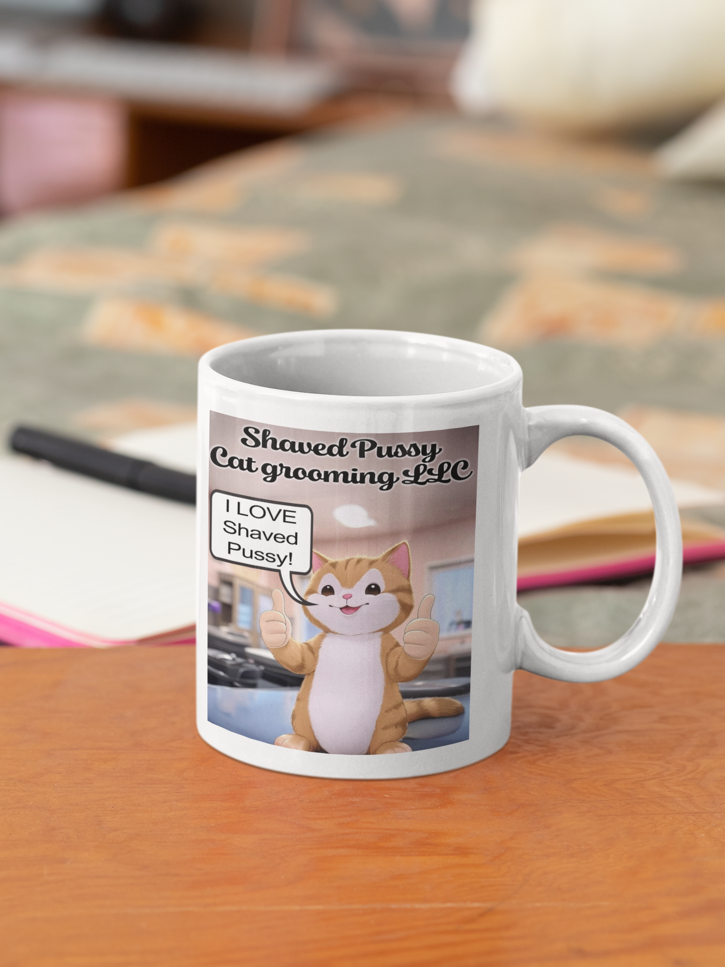 Shaved Pussy Cat Grooming LLC funny mug All Caffeine Christian gift Christmas gift Coffee Time Dark Humor FB Funny Sarcastic Mug gift for boyfriend gift for dad gift for grandpa gift for him gift for husband gift for mom gift for wife Java Mocha stocking stuffer