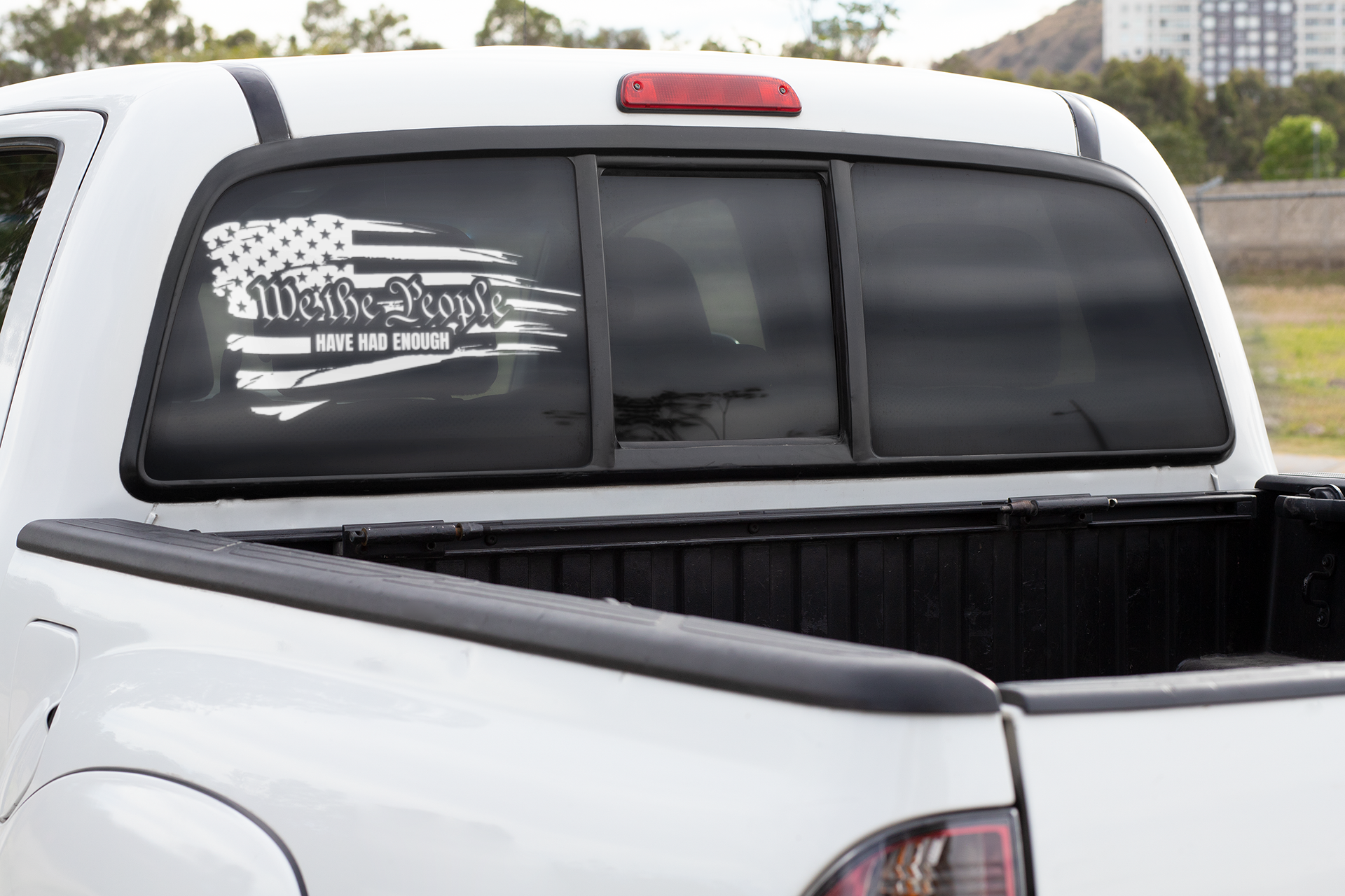 We the People have had enough Vinyl decal 2A Car Window Decal Gift For Her Him laptop decal liberty truck decals truck decals country truck decals for men van decals