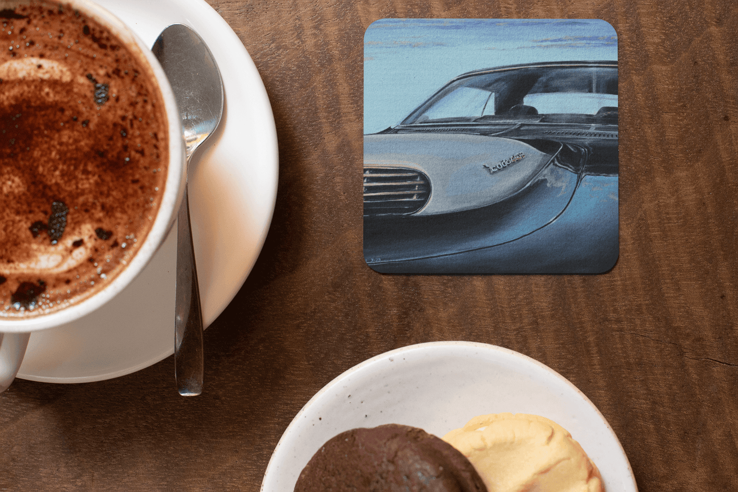 Cuda 440 - MaddK Studio - Drink coaster