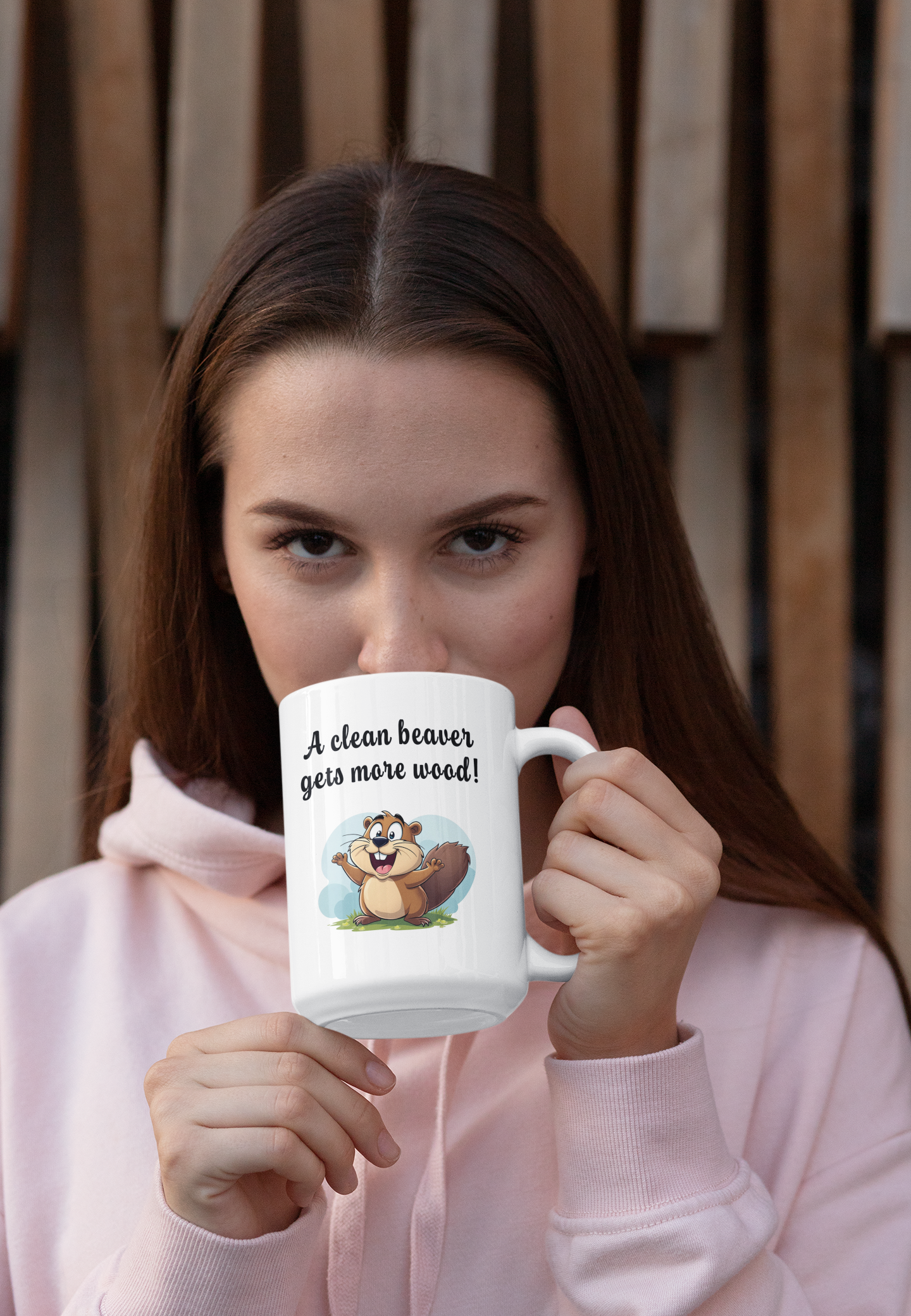 A clean beaver gets more wood mug All boss gift Caffeine Christmas gift co-worker gift coworker gift FB funny mug gift for dad gift for her Gift For Her Him gift for him gift for mom gift for sister gift for wife gift idea Java Mocha moms gift stocking stuffer vagina wife gift