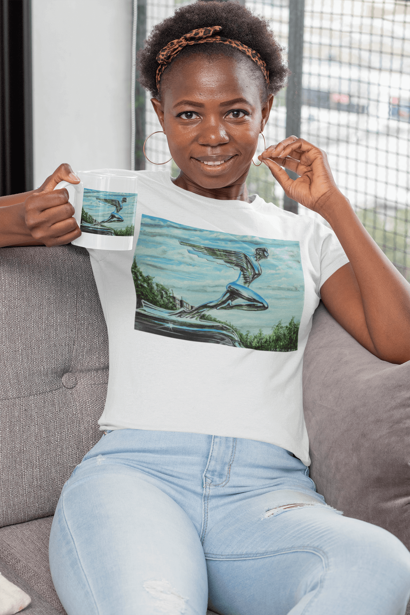 Flying HIgh- MaddK Studio  - Unisex Short-Sleeve T-Shirt