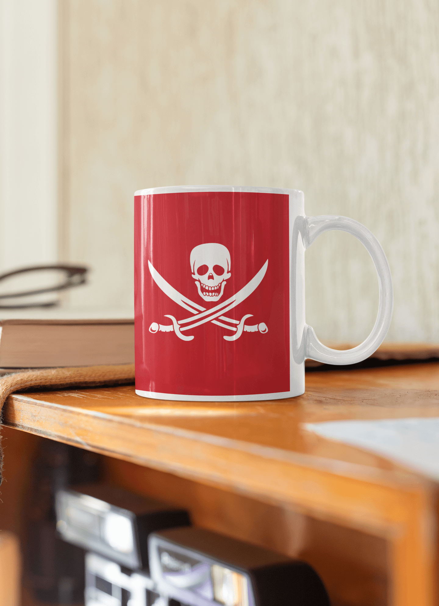 Pirate Mug - White glossy mug
