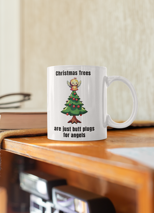 Christmas tree angel - Coffee Mug adult mug birthday gift boyfriend gift Christmas gift co-worker gift coffee mug computer mug coworker gift custom mug dads day gift dishwasher safe mug fiance gift funny coffee mug funny mug gamer gift gen x mug gift for boyfriend gift for dad gift for grandpa gift for her gift for him gift for husband gift for mom gift for sister gift for wife gift idea girlfriend gift Husband Gift meme mug moms gift mothers day gift mug school gift teacher gift Unique gift wife gift