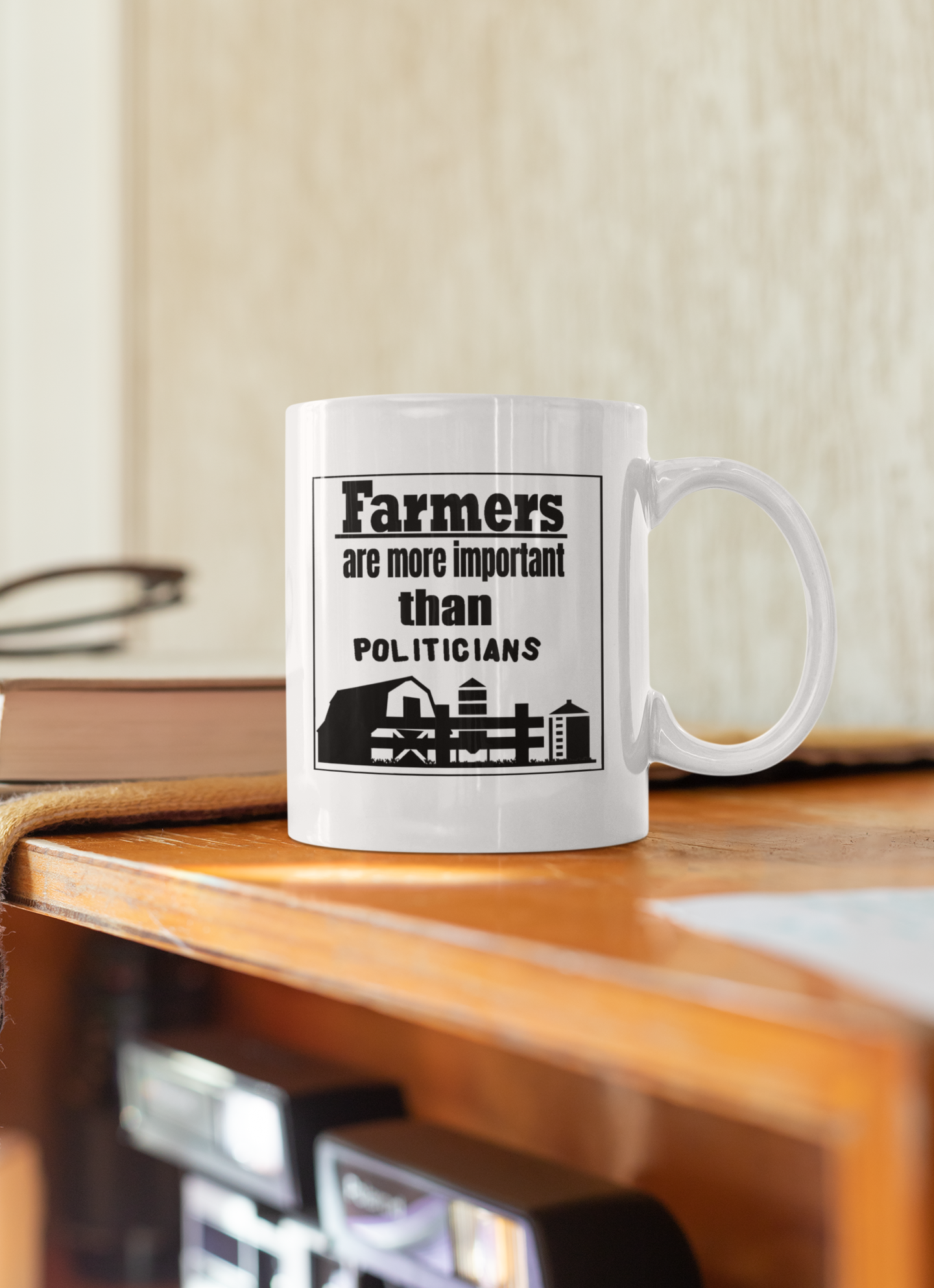 Farmers are more important than politicians mug adult mug birthday gift boyfriend gift Christmas gift co-worker gift coffee mug coworker gift custom mug dads day gift dishwasher safe mug fiance gift gift for boyfriend gift for dad gift for grandpa gift for her gift for him gift for husband gift for mom gift for sister gift for wife gift idea girlfriend gift Husband Gift moms gift mothers day gift mug school gift sports teacher gift Unique gift wife gift