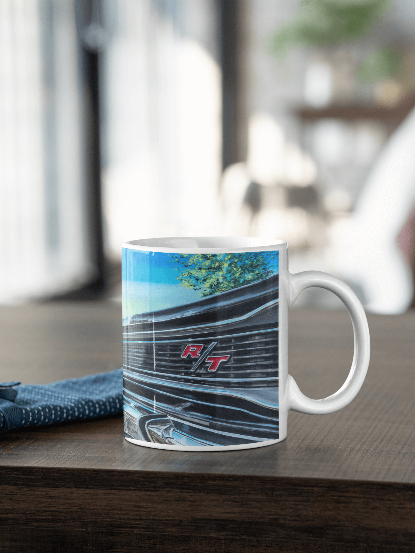 R/T - MaddK Studio- White glossy mug