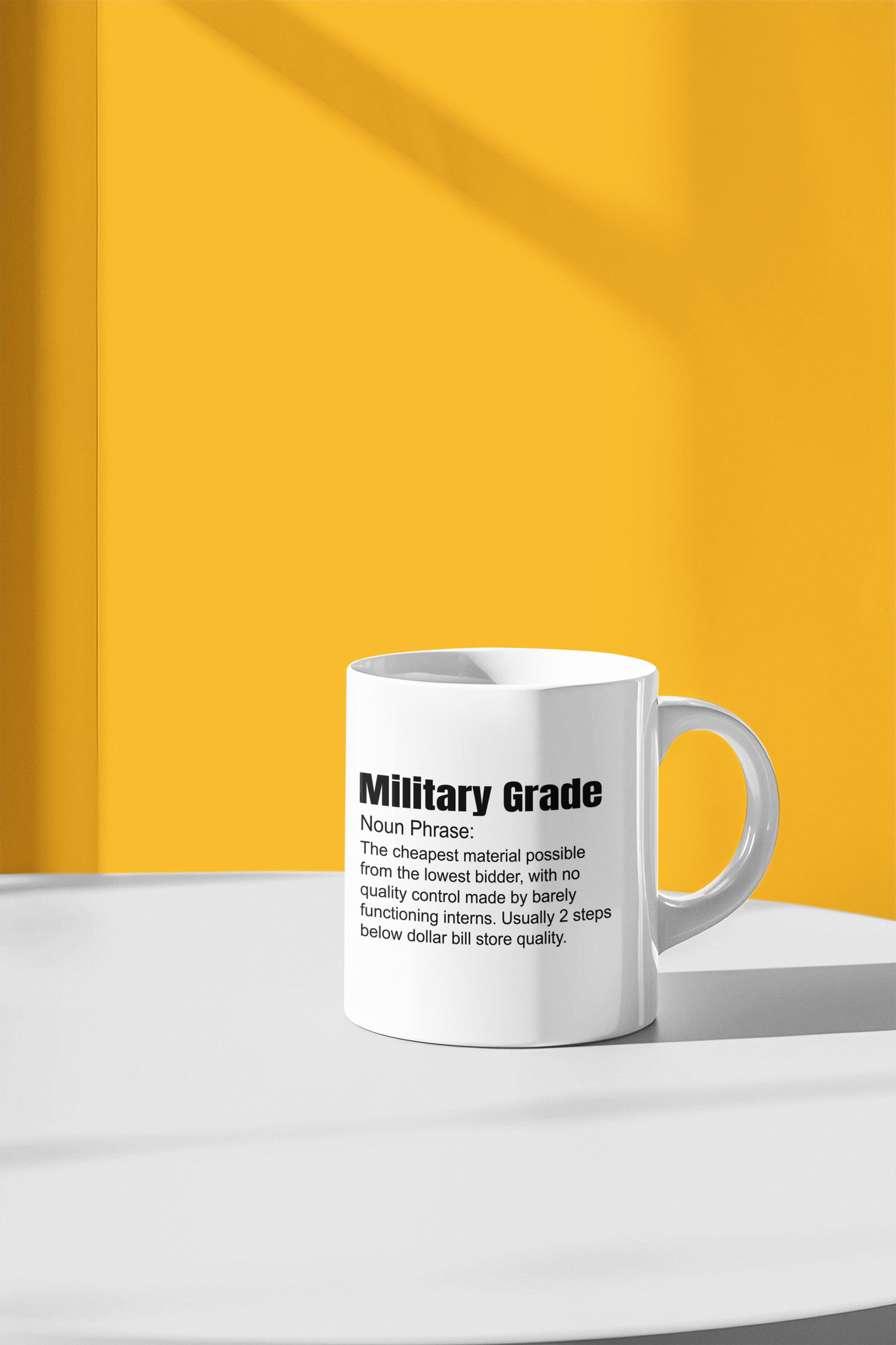 Military grade, it's not the flex you think it is mug birthday gift boss gift Christmas gift co-worker gift coworker gift dads day gift dishwasher safe mug funny mug gift for dad gift for her gift for him gift for mom military grade veterans day