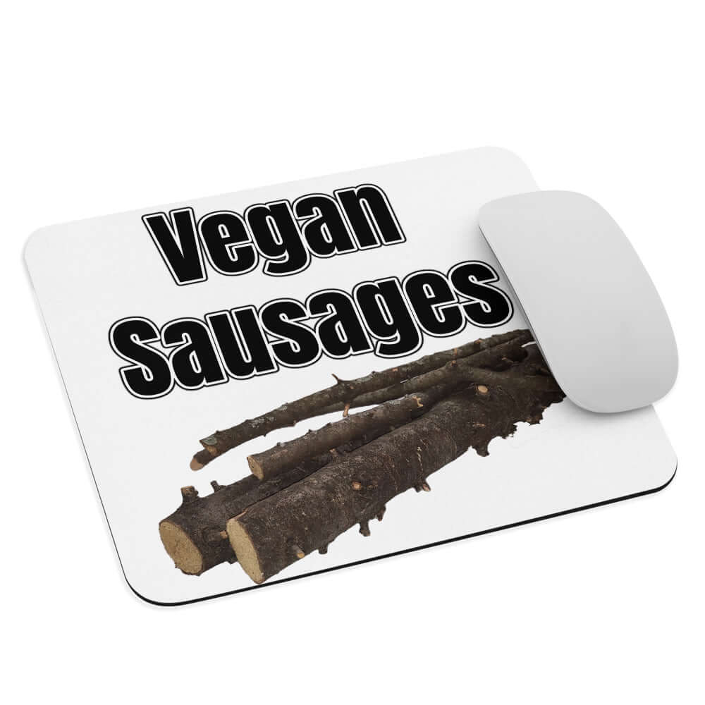 Vegan Sausages Mouse pad delicious gift for dad gift for mom keto meat meat eater pork Sausage tasty vegan