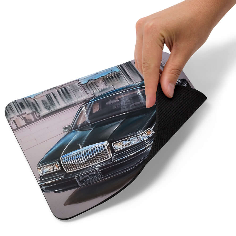 MSP Town Car- MaddK Studio - Mouse pad American Made american muscle Big Body classic american car crown vic crown victoria ford panther grand marquis LImo Life Lincoln Car Lincoln TOwn Car luxury cruiser MaddK made in USA Panther Panther Mafia Panther Mobile panther platform ride like royalty town car V 8 Power V8 Vintage Car