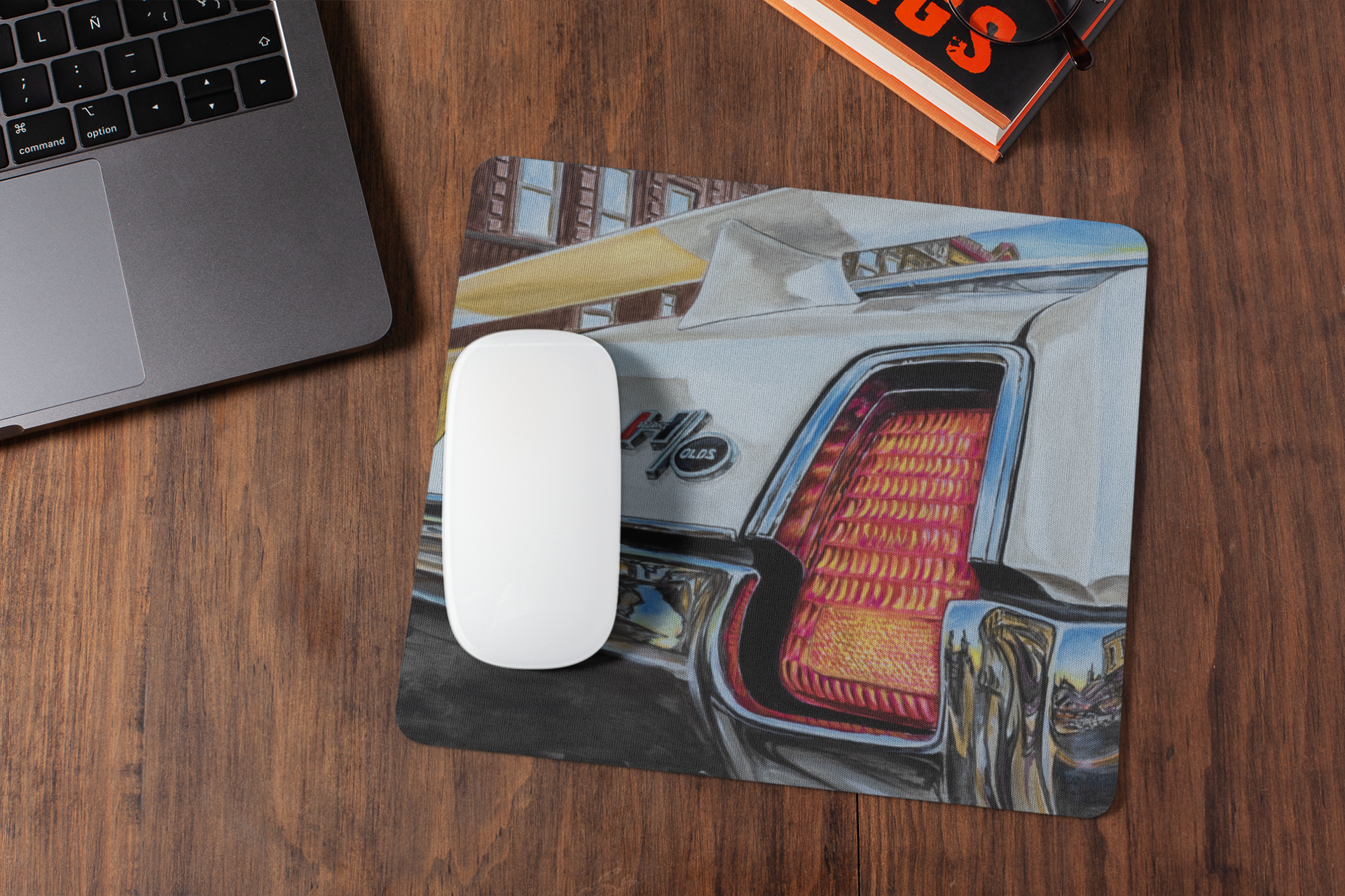 Doctor Olds' Hurst 69 - Mouse pad American Muscle car enthusiast classic cars Dr.Hurst muscle car mousepad Olds Olds Hurts Oldsmobile