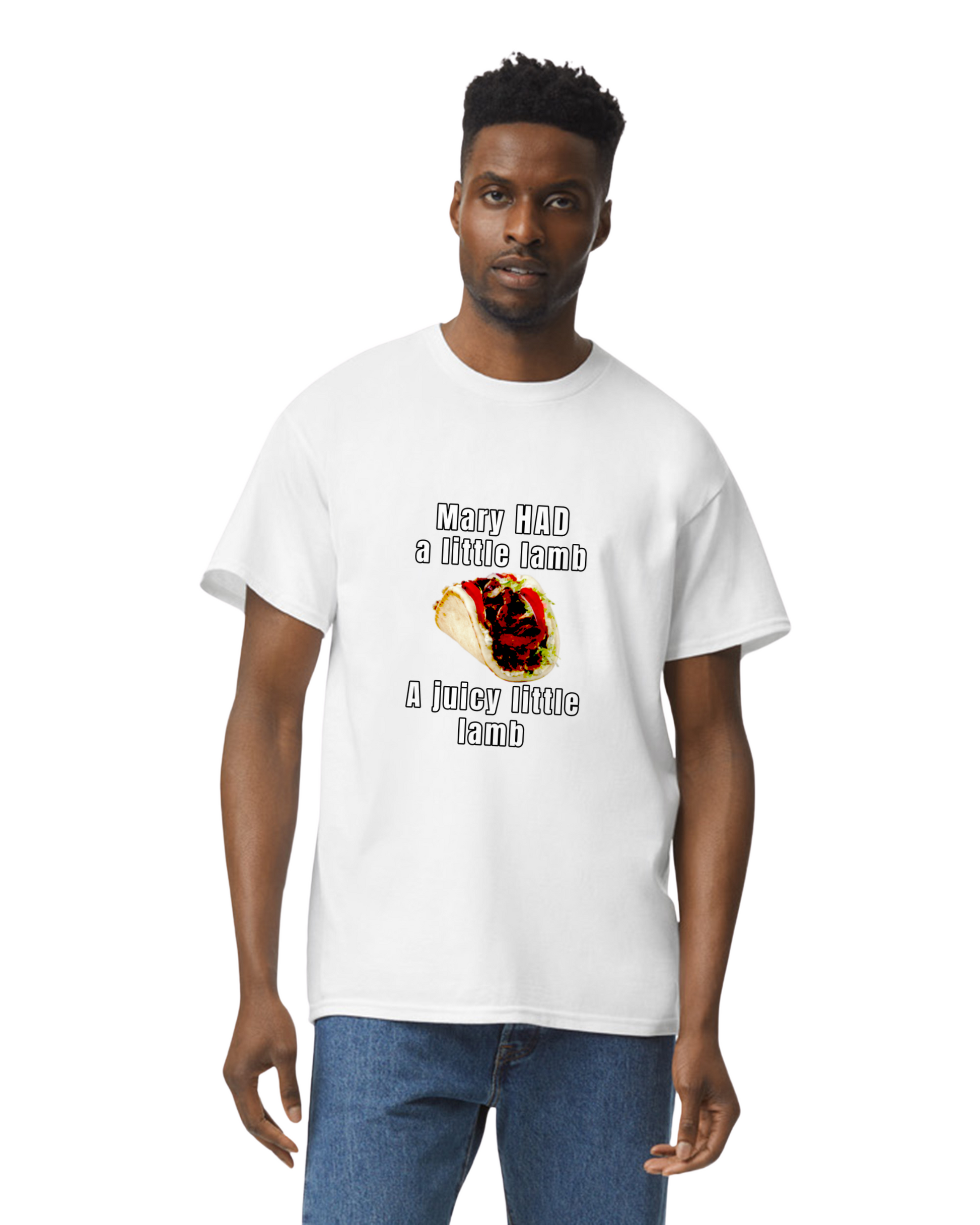 Mary HAD a little lamb, a juicy little lamb unisex T-Shirt All Christmas gift dads day gift FB gift for dad gift for grandpa gift for her gift for him gift for mom gift for sister gift for wife Gyro Lincoln Continental moms gift Panther Unique gift