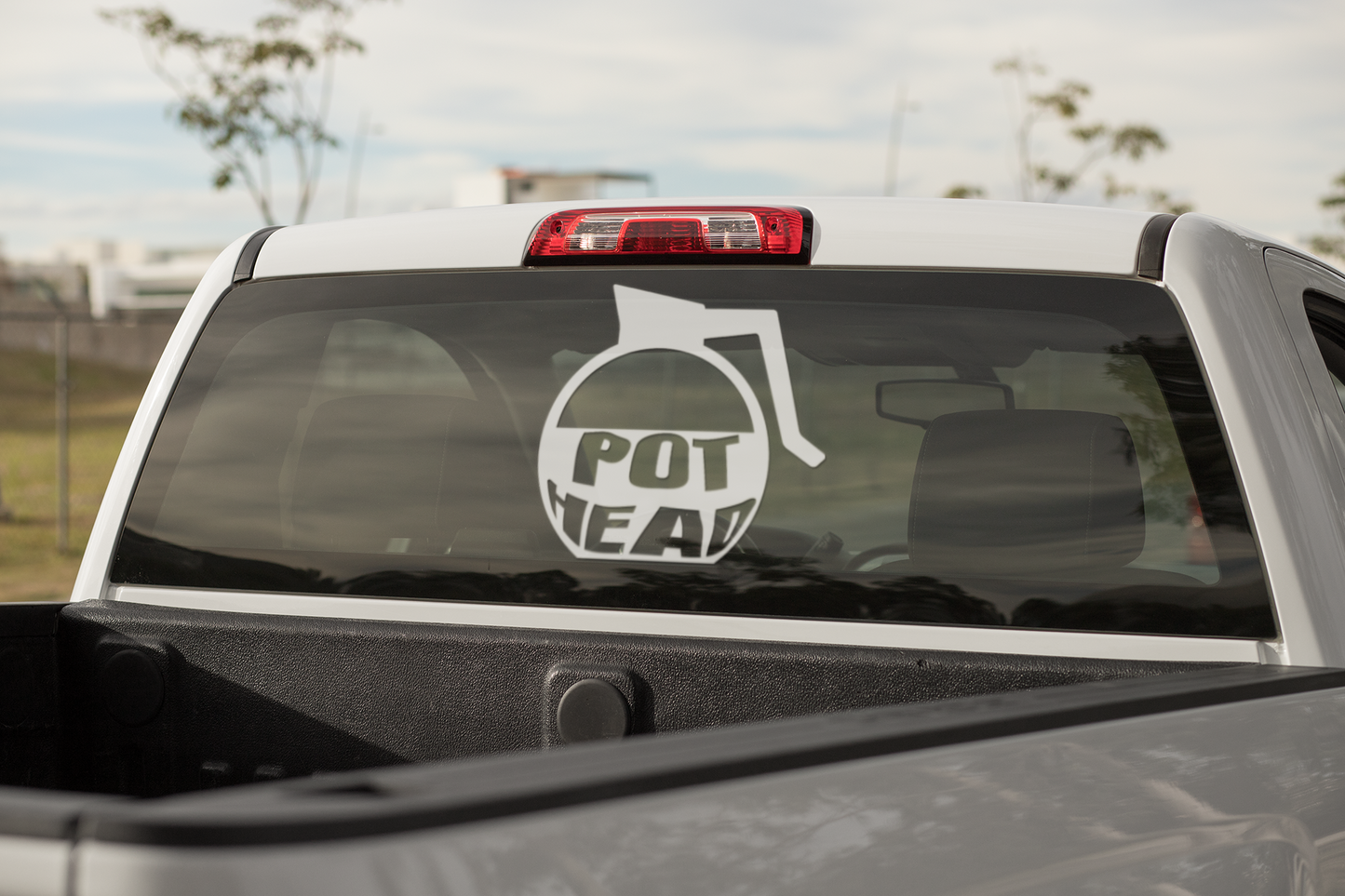 Pot Head - Vinyl sticker