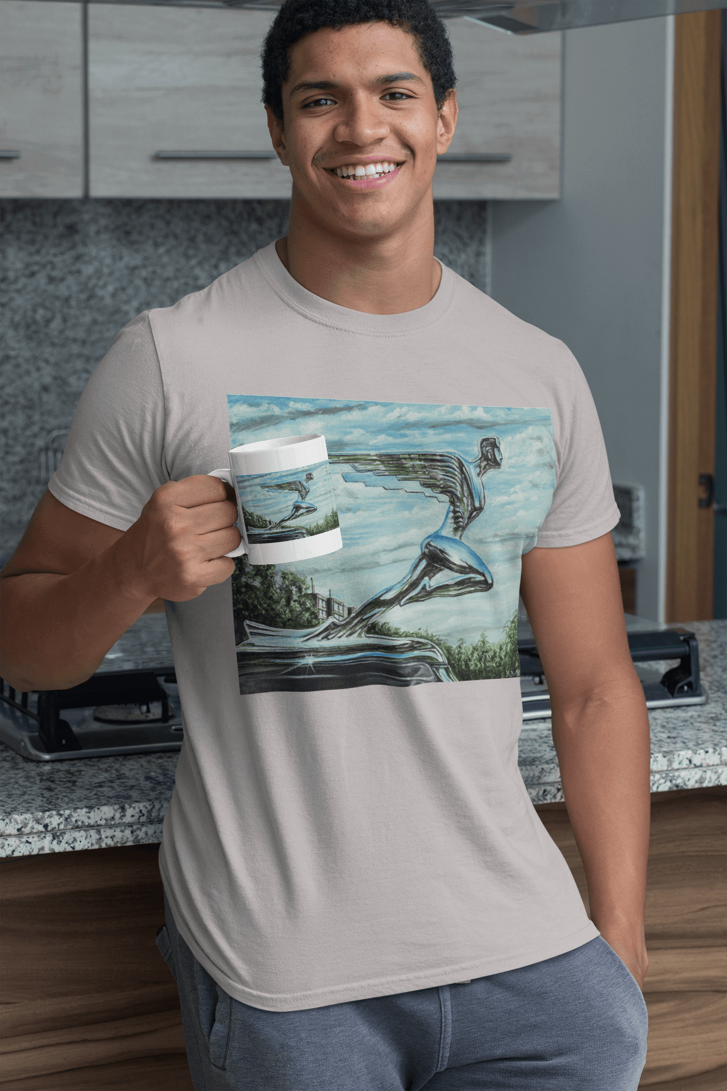 Flying HIgh- MaddK Studio  - Unisex Short-Sleeve T-Shirt