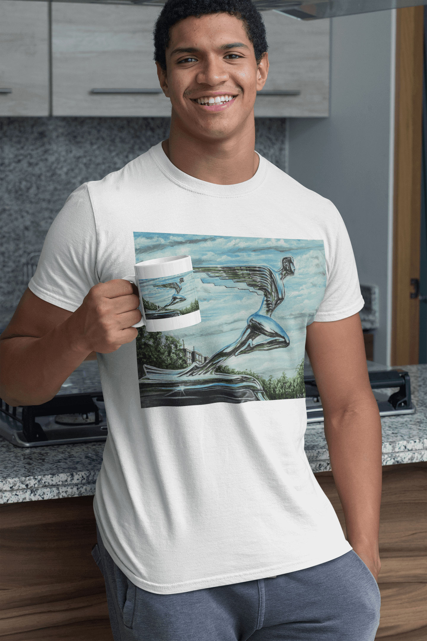 Flying HIgh- MaddK Studio  - Unisex Short-Sleeve T-Shirt