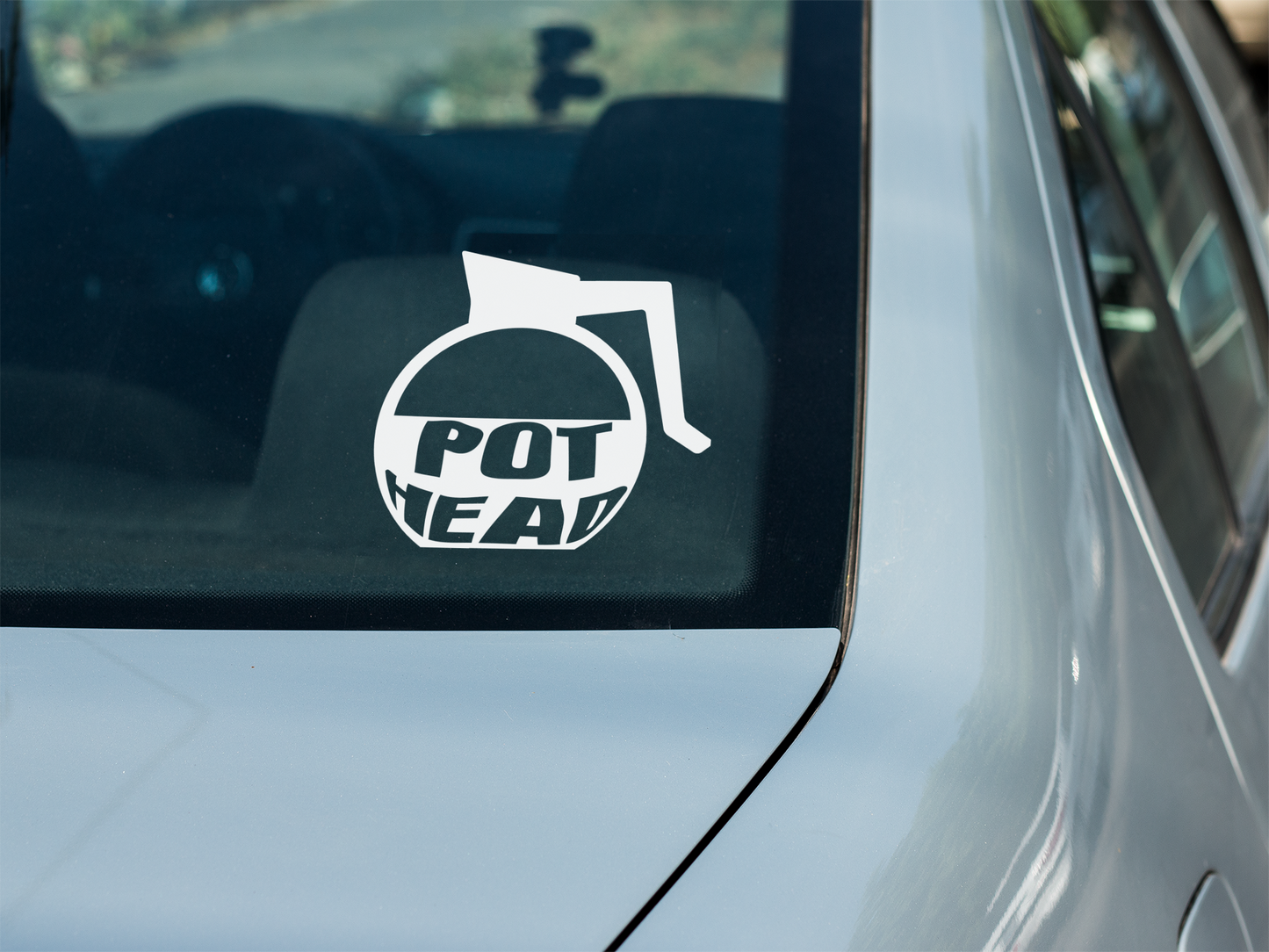 Pot Head - Vinyl sticker