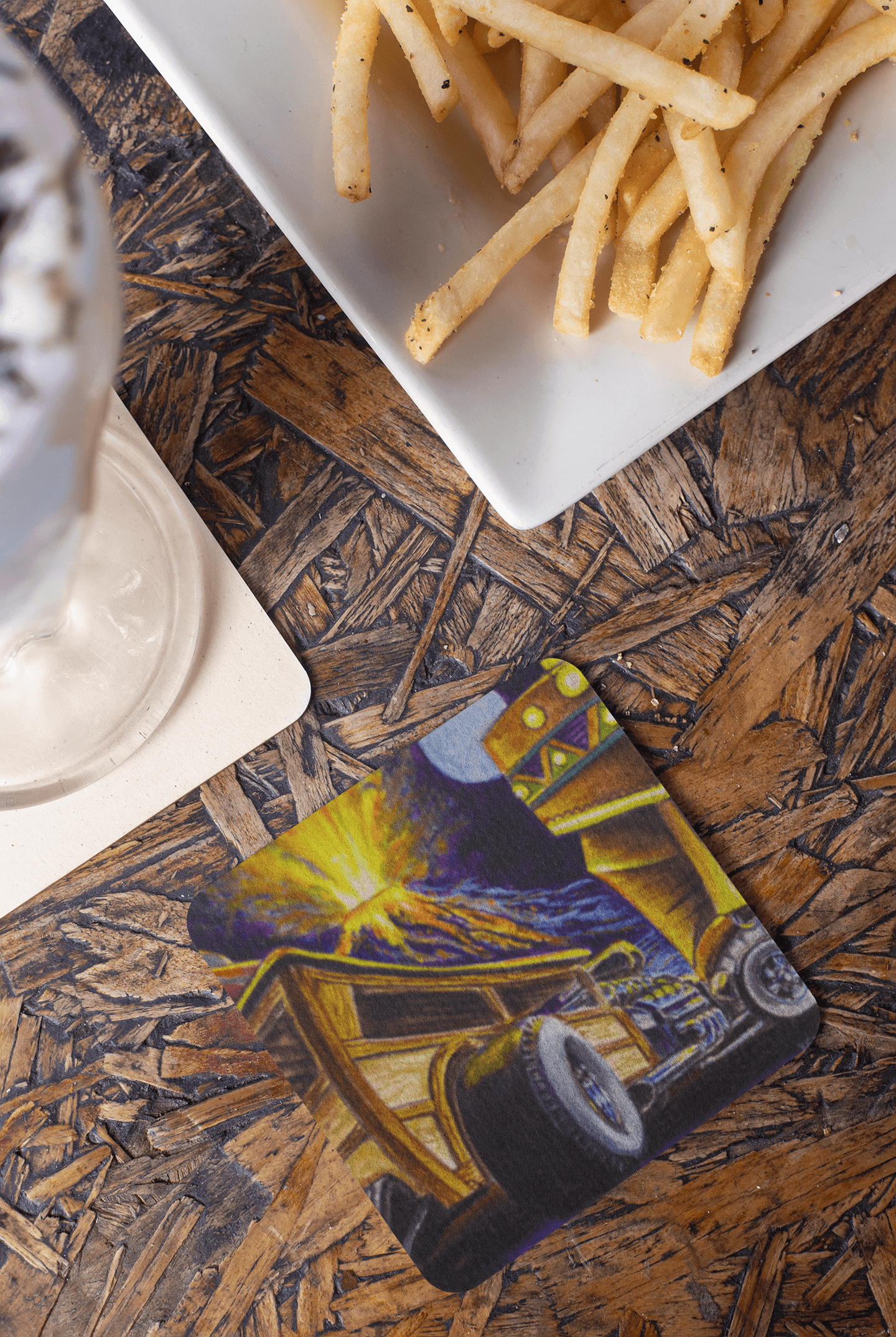 Surf Woody - MaddK Studio - Drink coaster