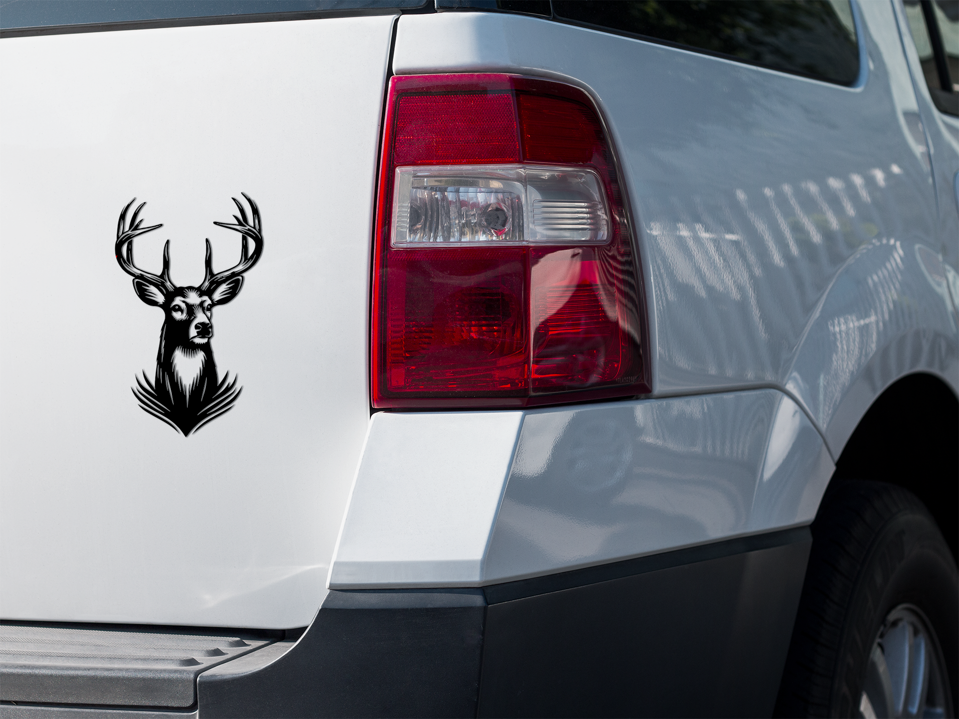 deer decal for car, vinyl decal All buck decal bumper decal car decal deer decals for trucks deer hunter FB gift for hunter hunter decal hunting decal van decal vinyl sticker Vinyl stickers window decal window sticker