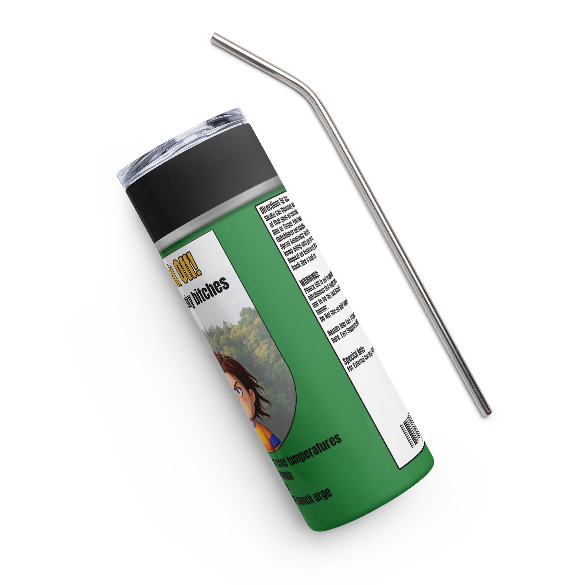 Phuck Off 20 ounce stainless steel double-wall vacuum insulation tumbler repels pesky bitches All bug spray coworker gift FB fuck off funny Funny Gifts funny mothers day gift for her Gift For Her Him mothers day gift Off spray stocking stuffer