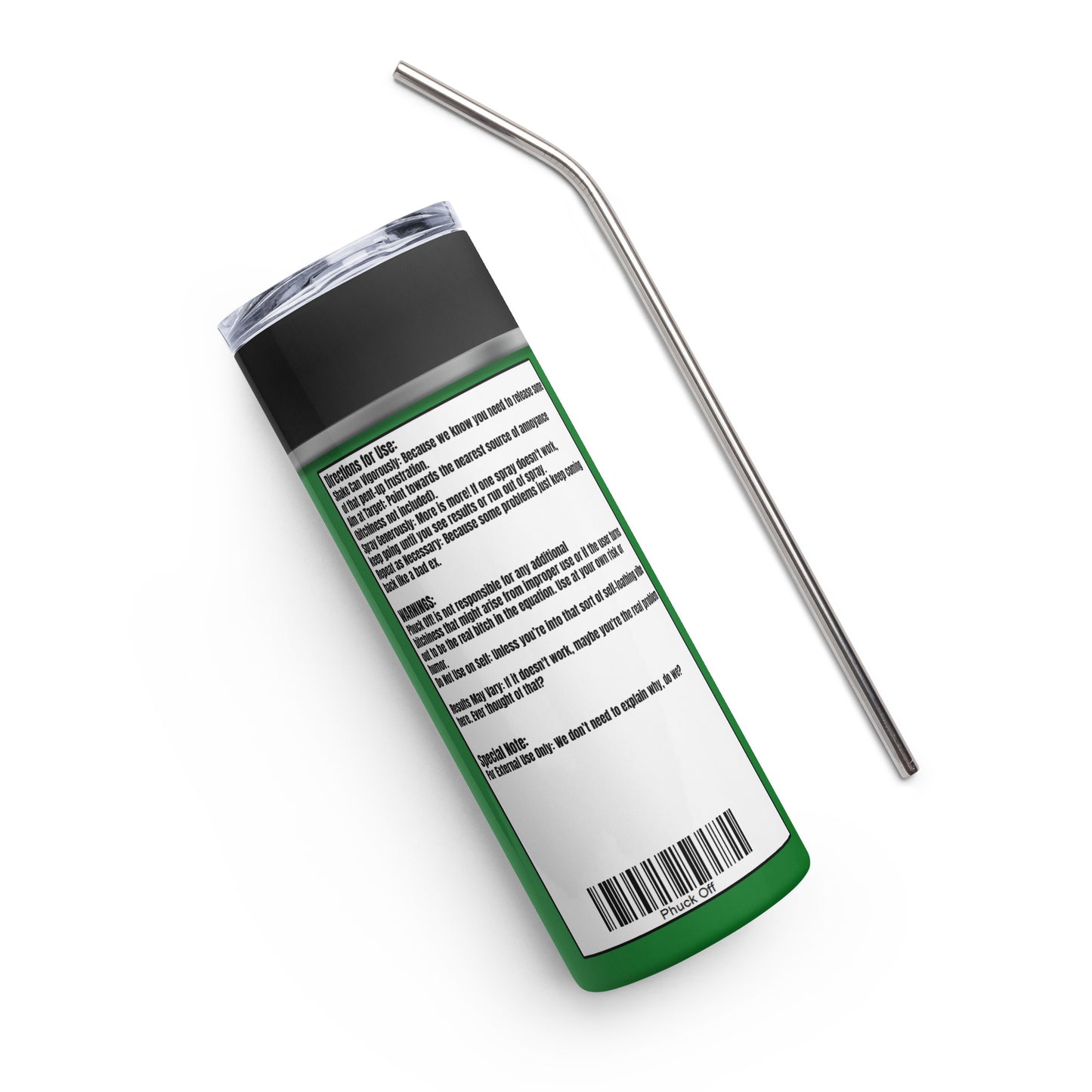 Phuck Off 20 ounce stainless steel double-wall vacuum insulation tumbler repels pesky bitches All bug spray coworker gift FB fuck off funny Funny Gifts funny mothers day gift for her Gift For Her Him mothers day gift Off spray stocking stuffer