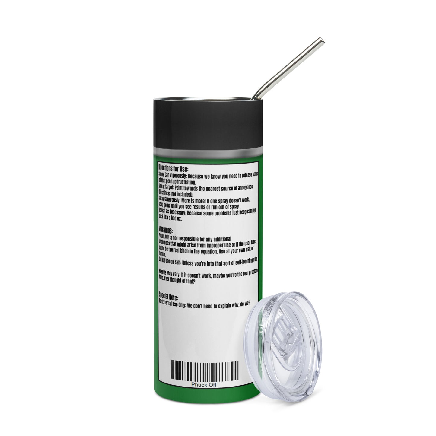 Phuck Off 20 ounce stainless steel double-wall vacuum insulation tumbler repels pesky bitches All bug spray coworker gift FB fuck off funny Funny Gifts funny mothers day gift for her Gift For Her Him mothers day gift Off spray stocking stuffer