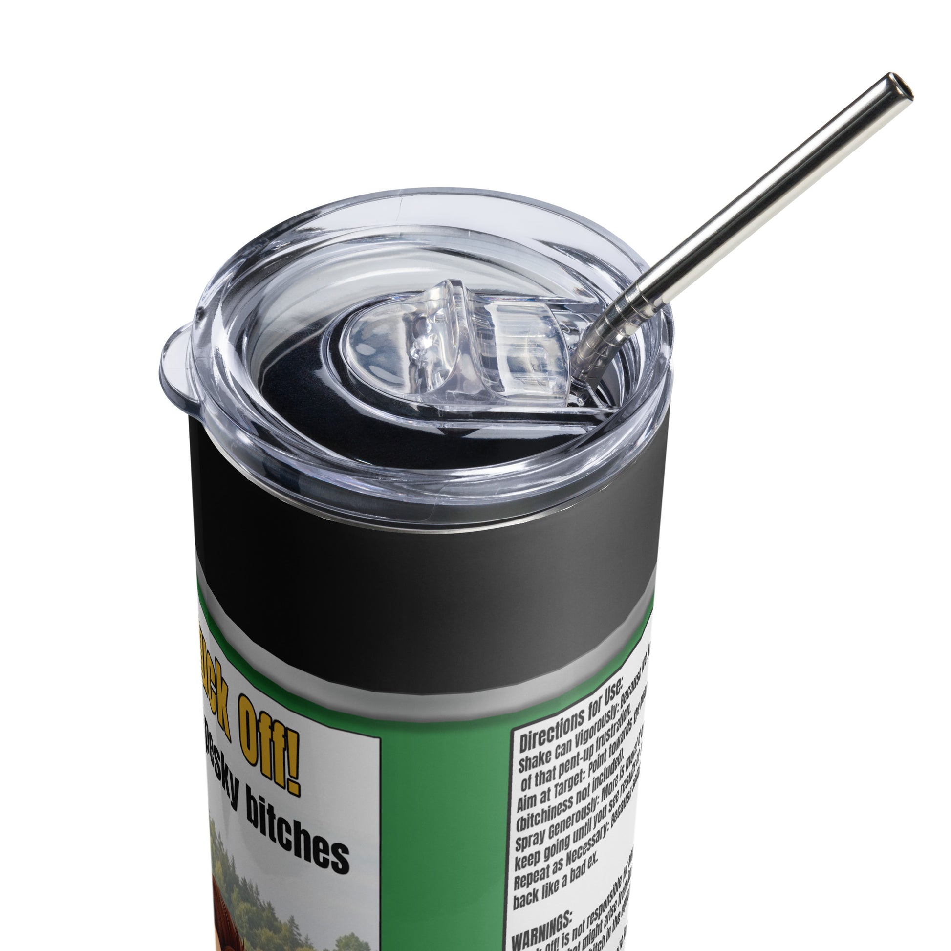 Phuck Off 20 ounce stainless steel double-wall vacuum insulation tumbler repels pesky bitches All bug spray coworker gift FB fuck off funny Funny Gifts funny mothers day gift for her Gift For Her Him mothers day gift Off spray stocking stuffer